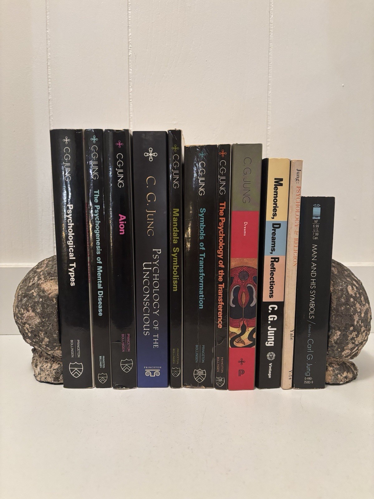C.G. Carl Jung Gustav Lot 11 Books Collected Works Jungian Psychology Archetypes