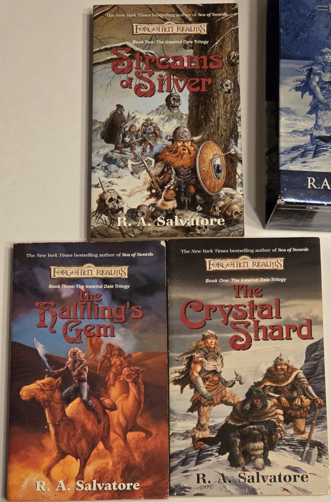 The Icewind Dale Trilogy Boxed Set R.A. Salvatore Forgotten Realms Crystal Shard
