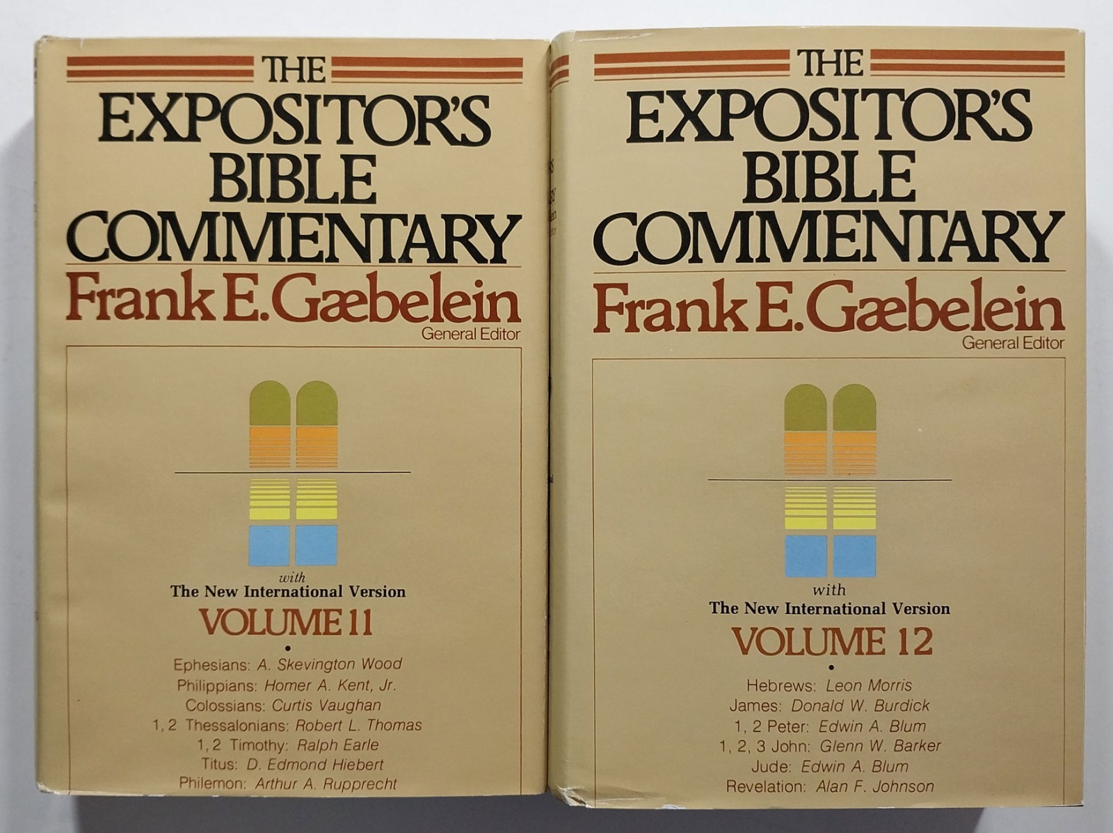 Lot 5 Expositor’s Bible Commentary Series Vol 8 – 12 Gaebelein HCDJ Zondervan