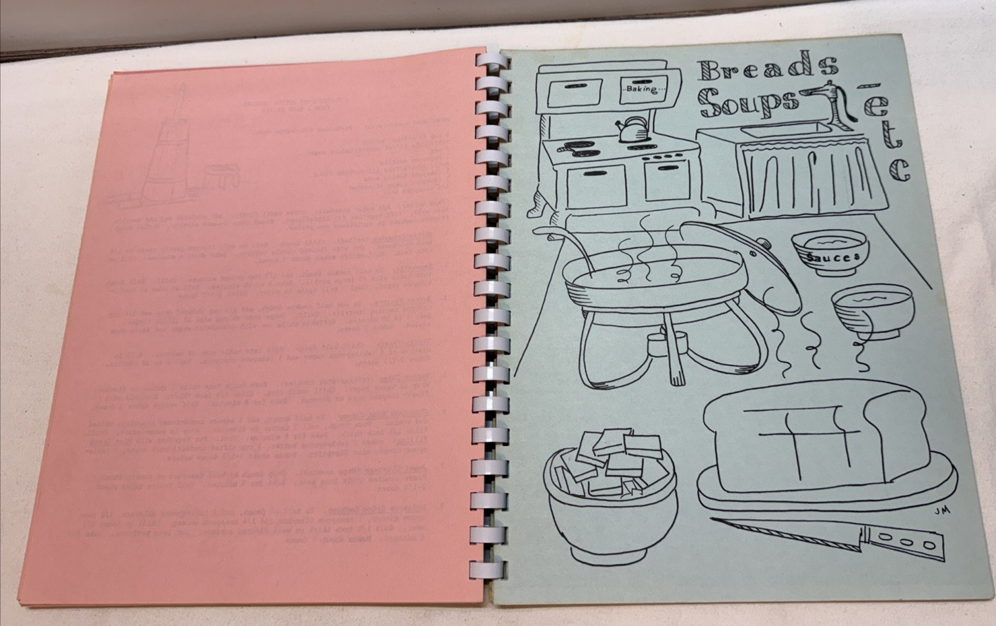 Vintage 1977 Food For Thought Recipes Cook Book Cooking Vallejo City School