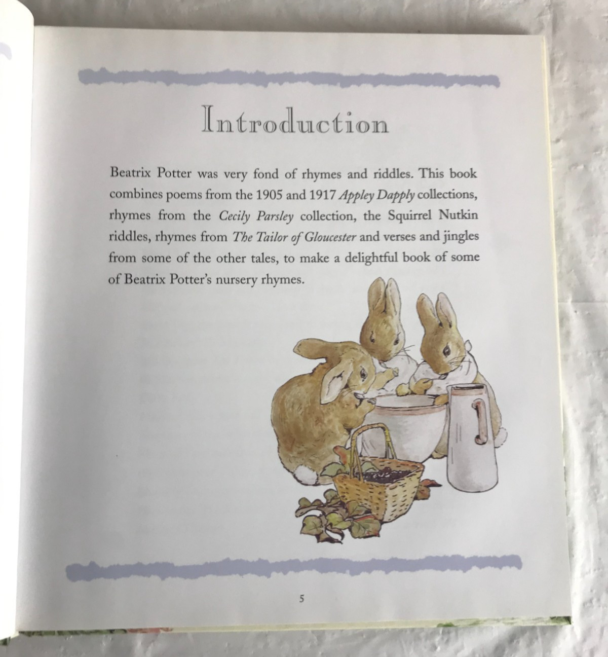 2006 Frederick Warne & Co: A Beatrix Potter, Treasury & Nursery Rhyme Book