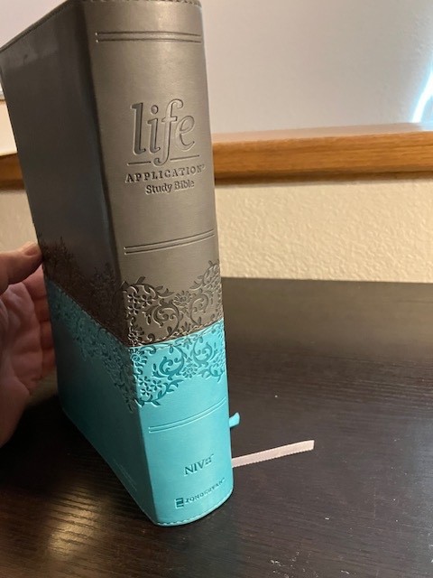 NIV Life Application Study Bible 3rd Edition Zondervan Gray Teal
