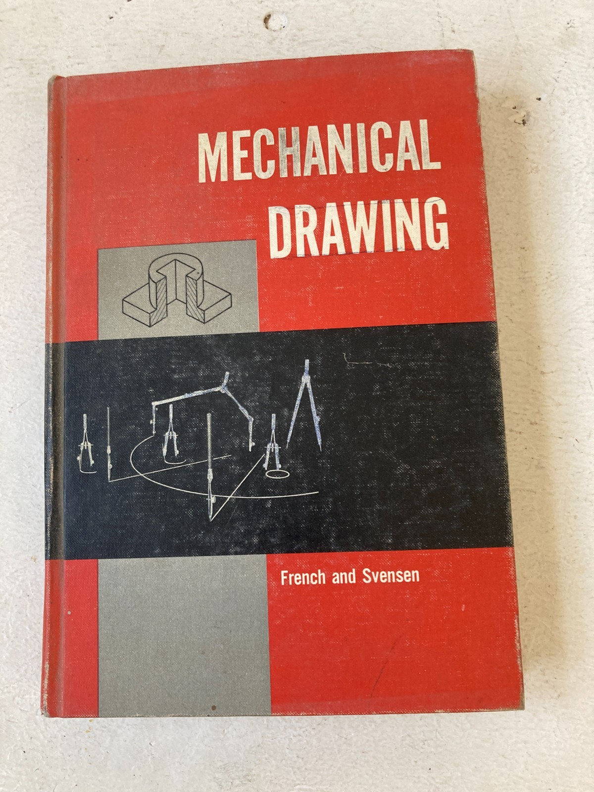 Mechanical Drawing McGraw Hill 6th Edition French and Svensen Hardcover 1962