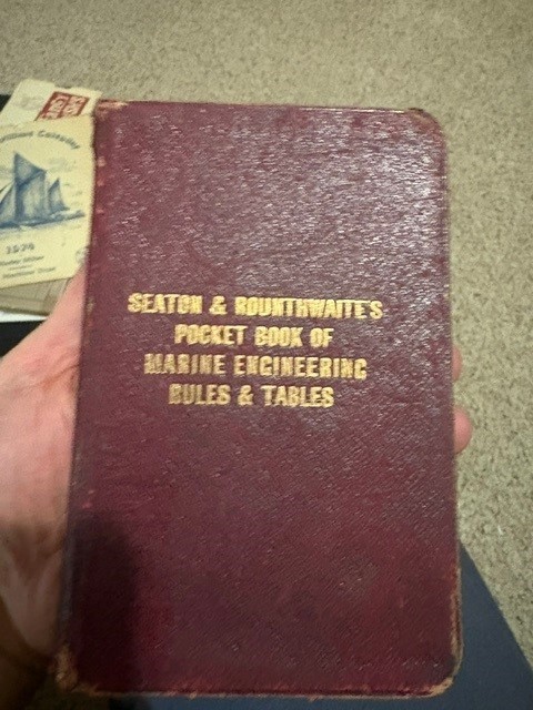 Seaton & Rounthwaite’s Pocket Book of Marine Engineer Rules & Tables, 1903
