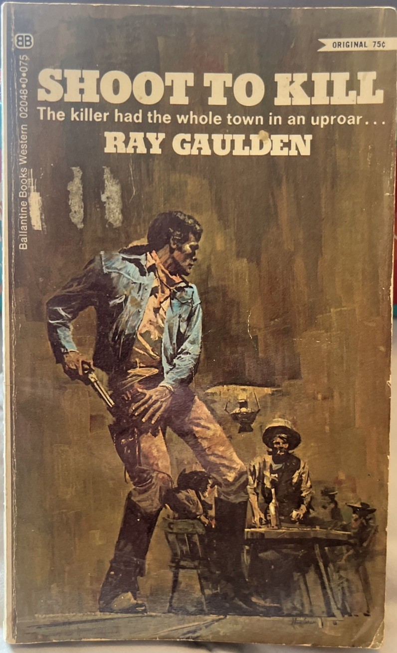 Lot Of 10 Vintage Western Paperback Books (See Photos For Titles)