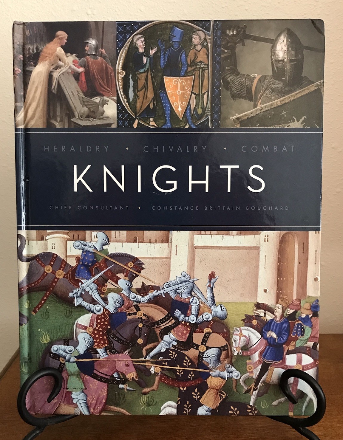 Knights • Heraldry Chivalry Combat Book Medieval Colorful Art 11” x 8.5” READ