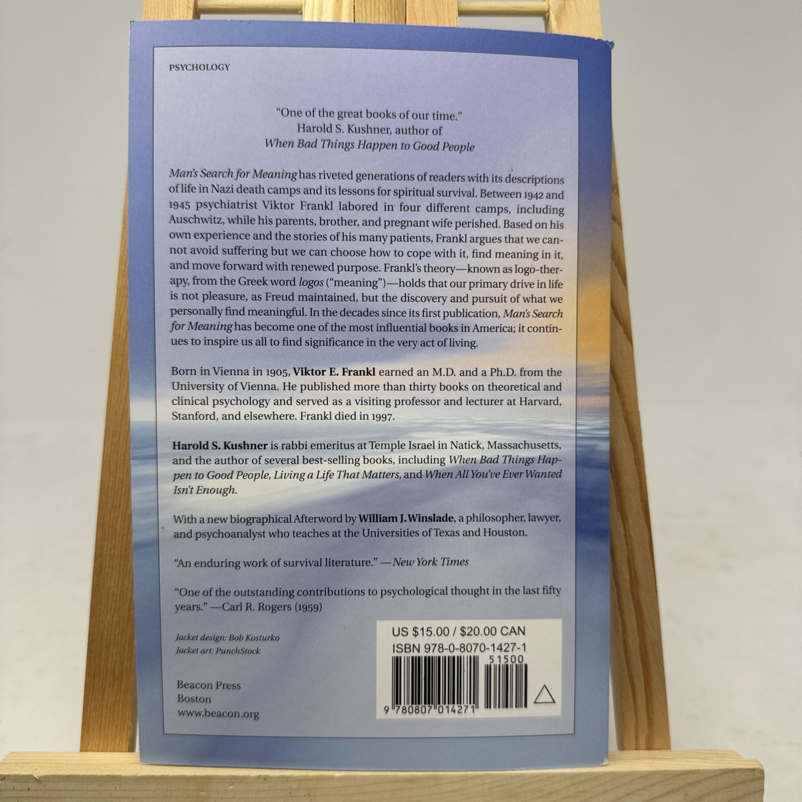 Viktor E. Frankl Man’s Search for Meaning Holocaust PB
