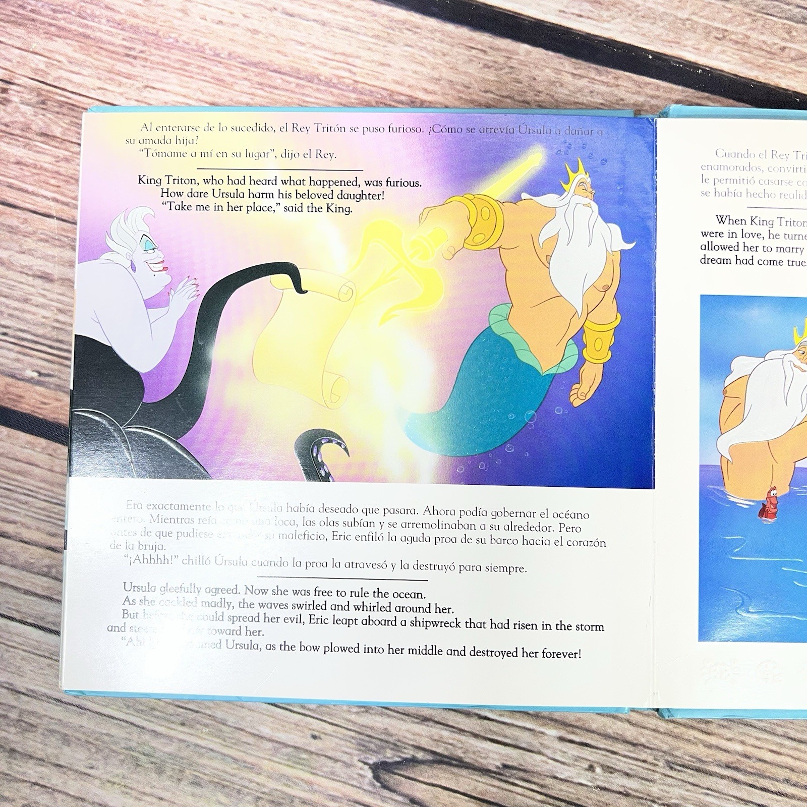 La Sirenita / The Little Mermaid (Libro de Disney en Español & English