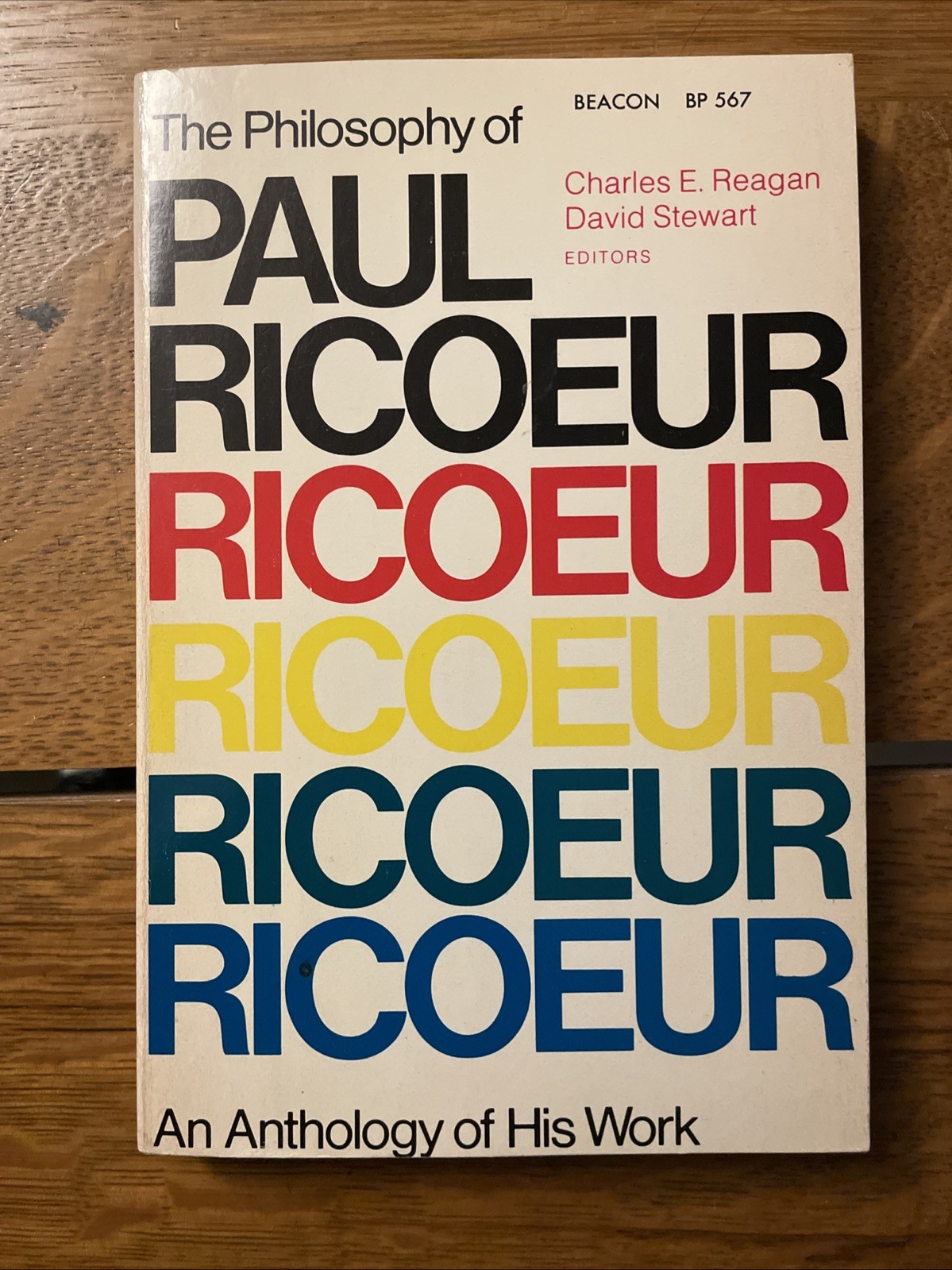 The Philosophy Of Paul Ricoeur Tr Pbk Beacon Press 1978