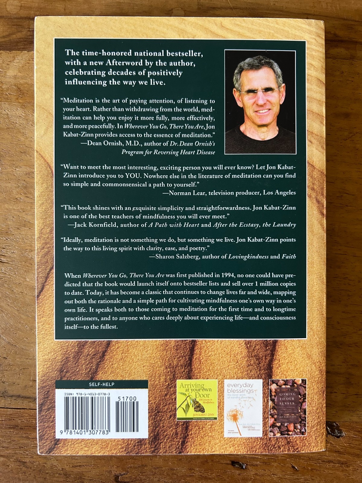 Wherever You Go There You Are 10th Anniversary Edition Jon Kabat-Zinn PB
