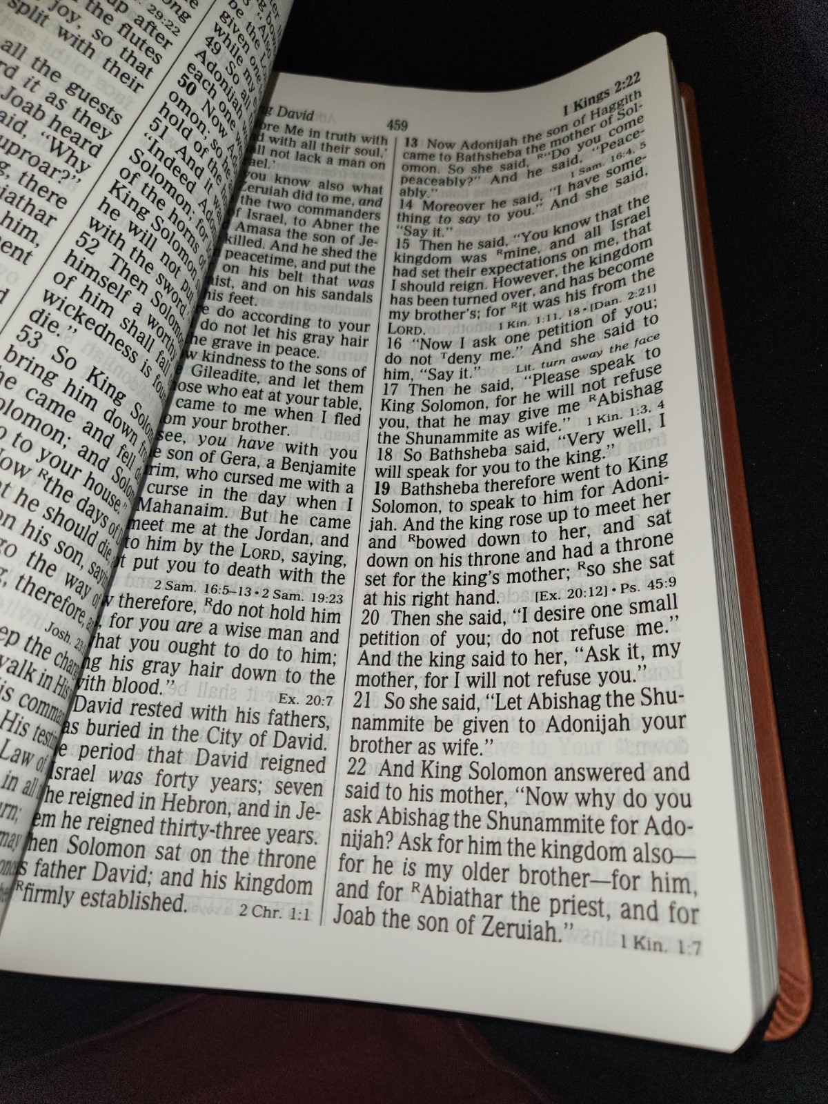 NKJV Super Giant Print Bible Red Letter New King James Version Thomas Nelson