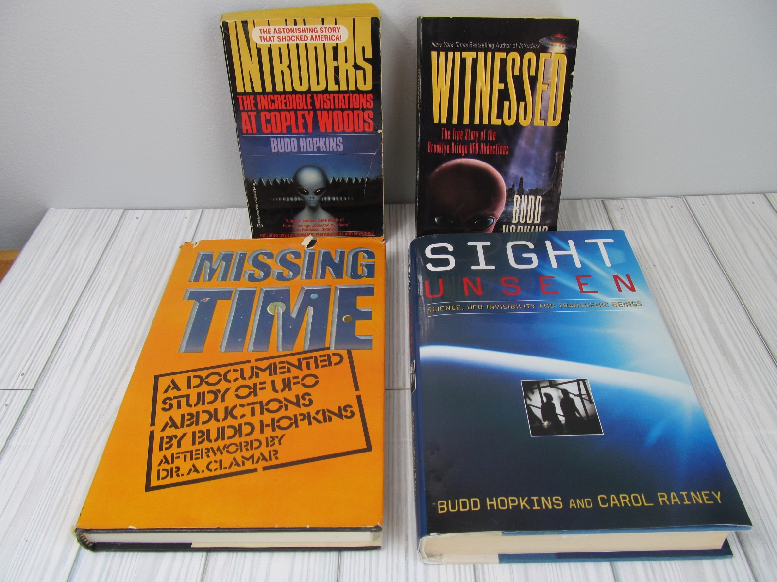 Budd Hopkins Lot Intruders Witnessed Missing Time Sight Unseen Books
