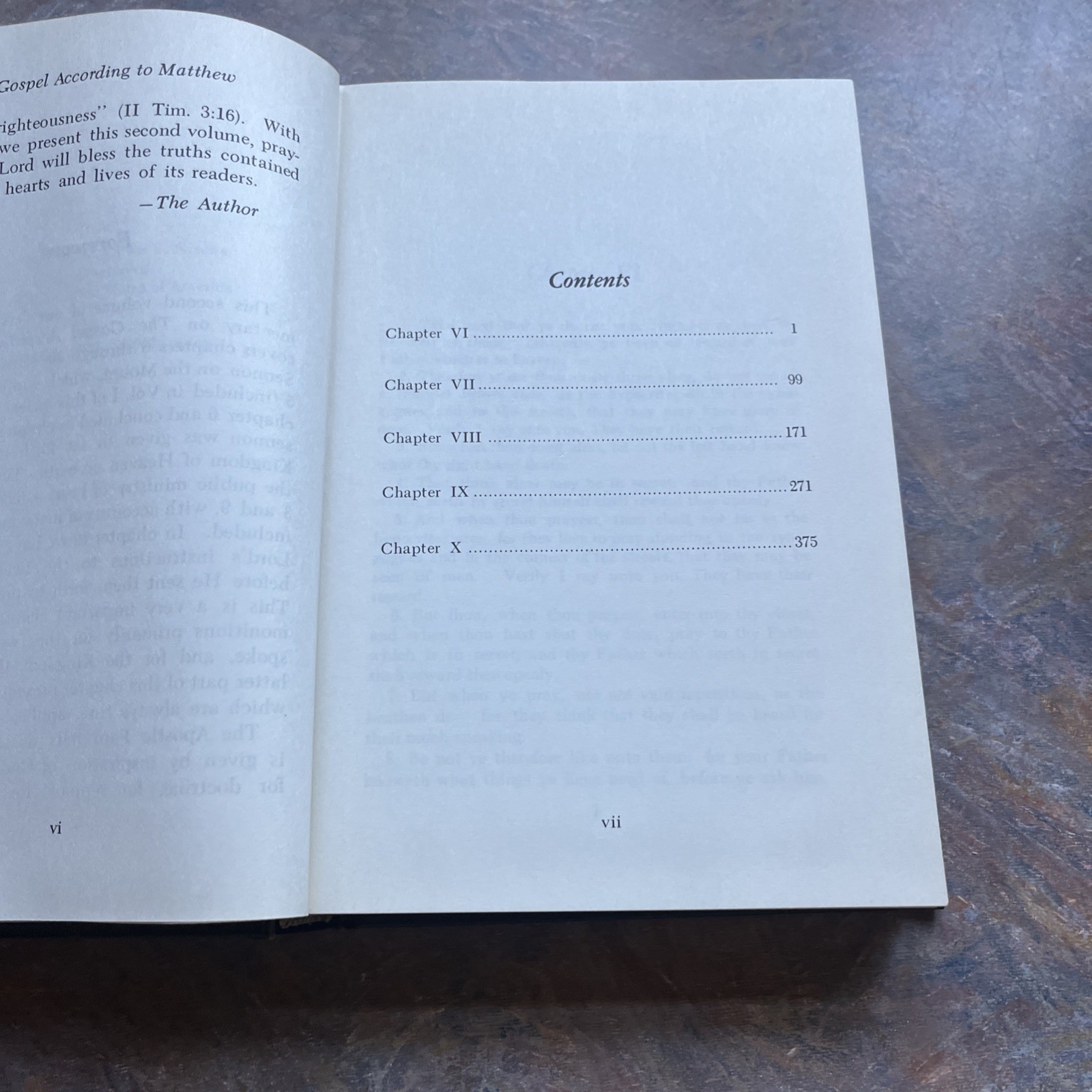 The Gospel According to Matthew Vol II Oliver B Greene 1st Edition (Hardcover)