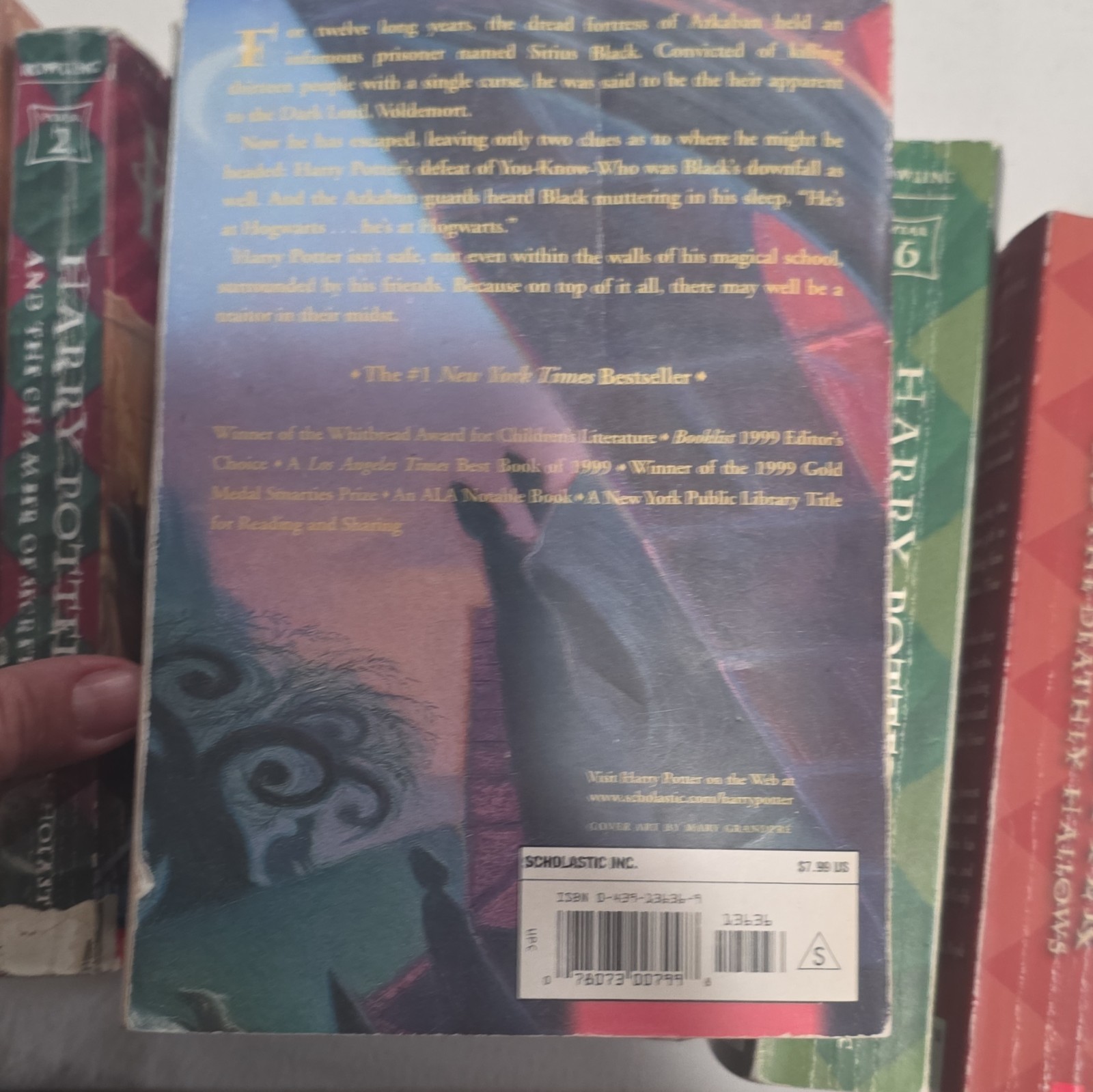 Harry Potter Paperback Boxset by J.K. Rowling – Scholastic, Fantasy, English