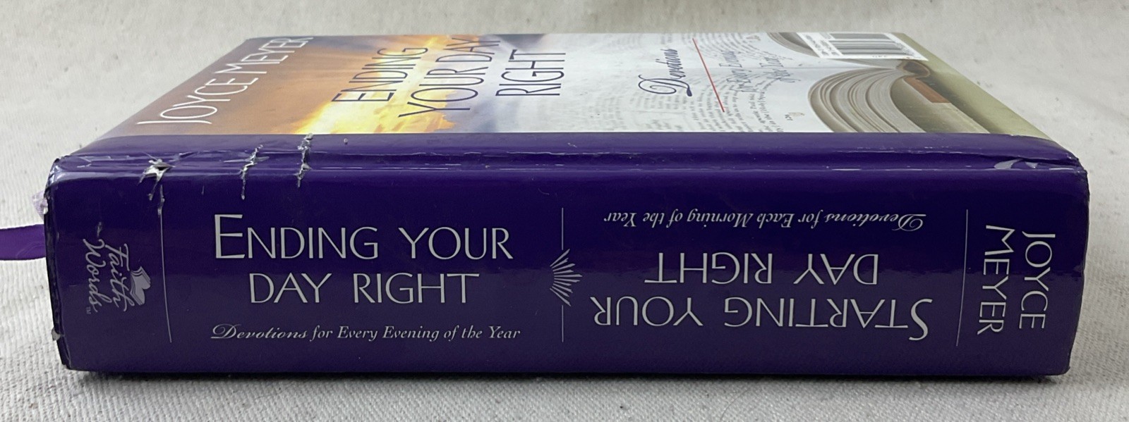 Starting Your Day Right Joyce Meyer HC 2007 Daily Devotions Faithwords
