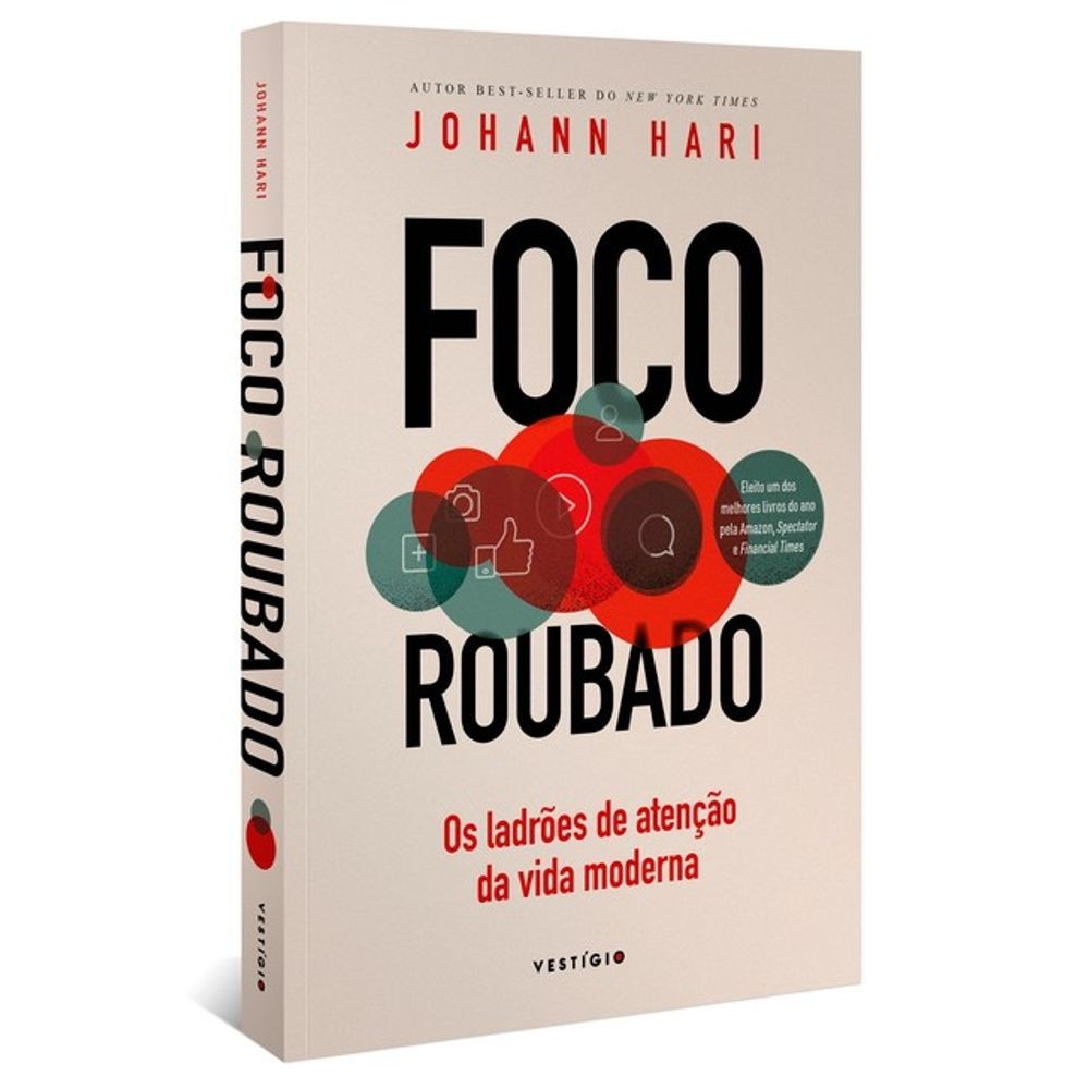 Livro: Foco Roubado – Johann Hari (Em Portugues do Brasil)