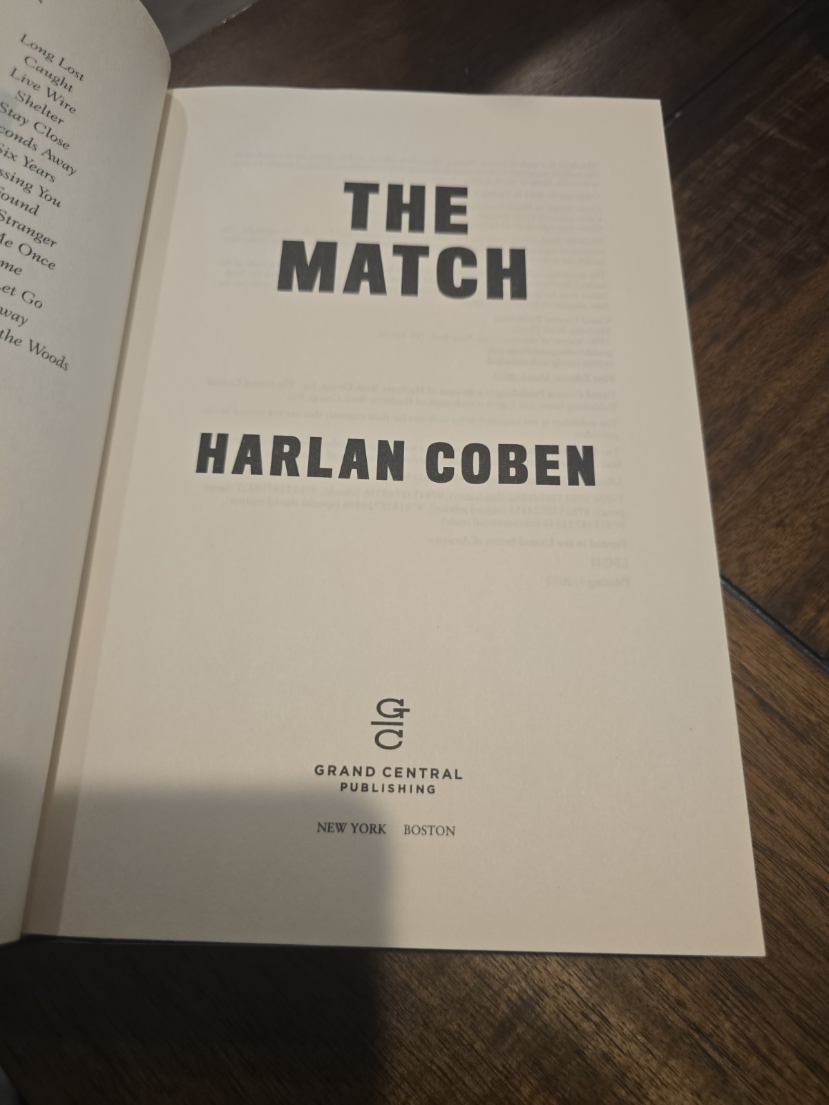 Harlan Coben 2 Book Lot The Match HC First Edition & Missing You PB Thriller Mys