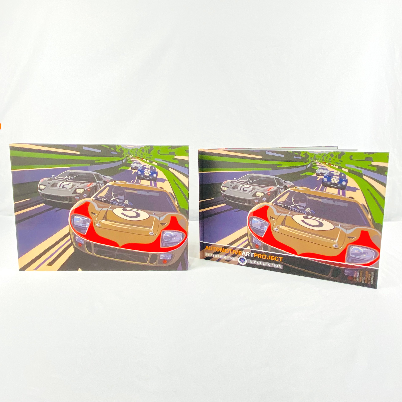 Porter Press Automotive Art Project Fabric Hard Cover Book | Collector’s Edition