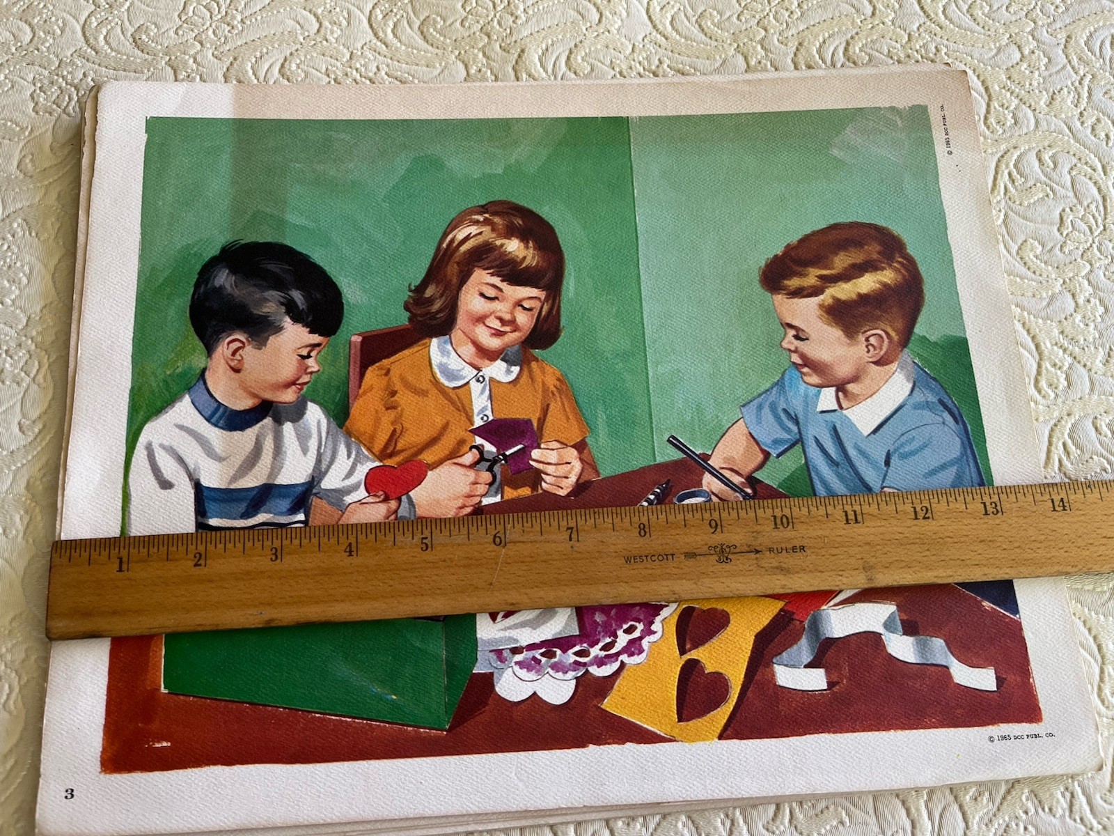 1965 David C Cook Publishing Instructions 7 Holiday Posters Educational ￼