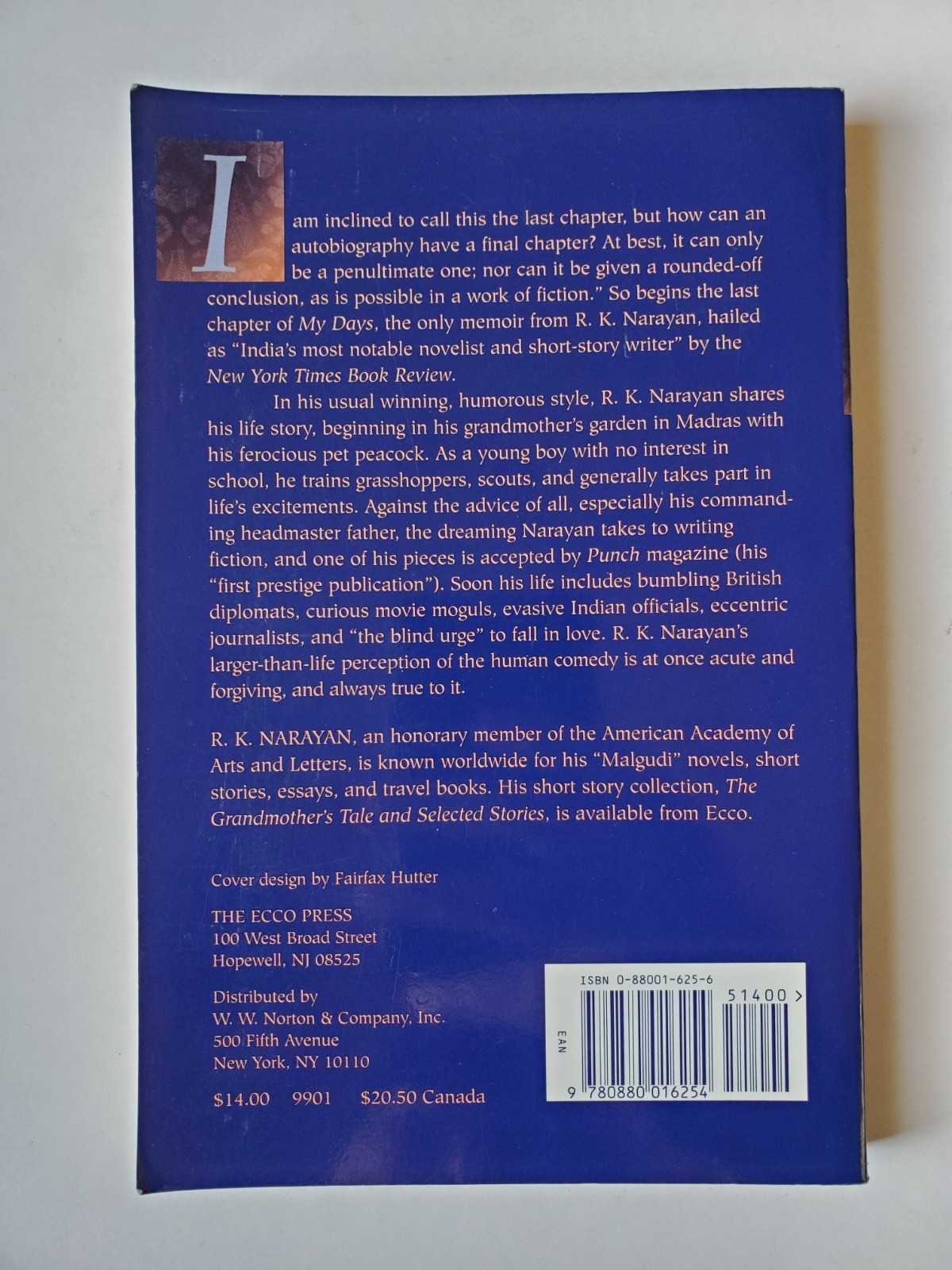 R.K. Narayan Paperback Book Lot My Days Mr. Sampath The Guide
