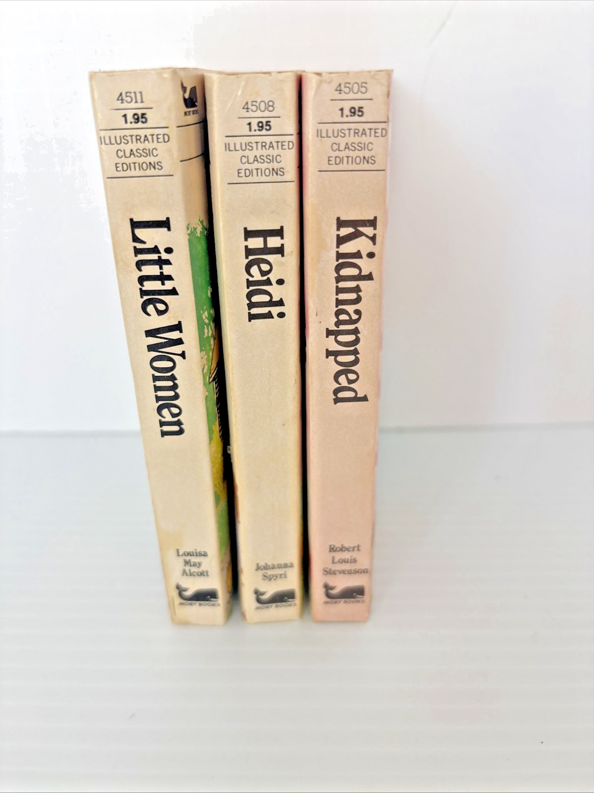 Lot of 3 Books Illustrated Classic Editions Mini Paperback Books