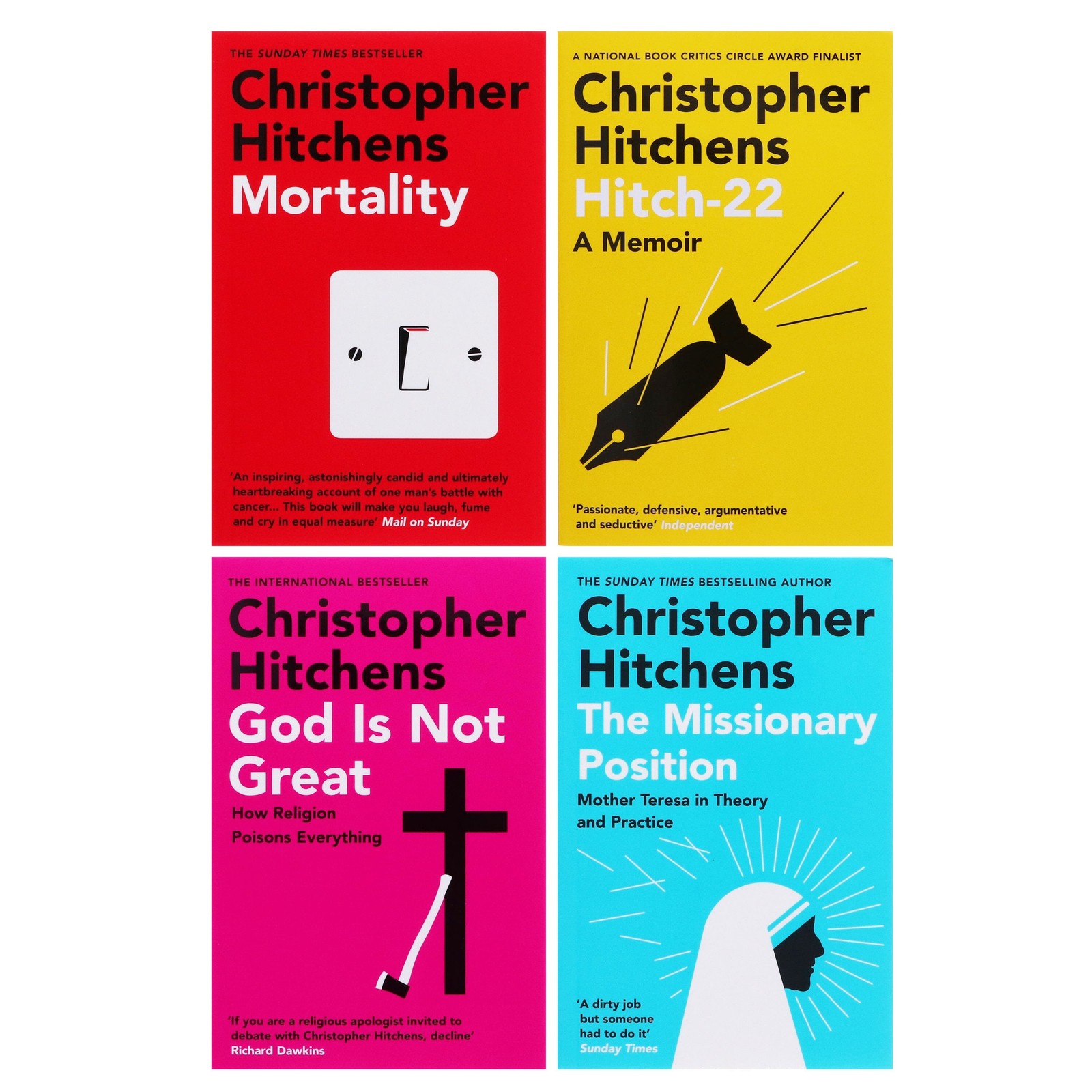 Christopher Hitchens 4 Books Collection Set – Non Fiction – Paperback