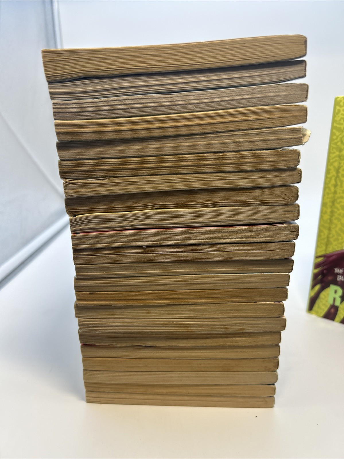 RL Stine Book Lot – 23 Goosebumps Rotten School, Mixed Years, Vintage, 1 Double