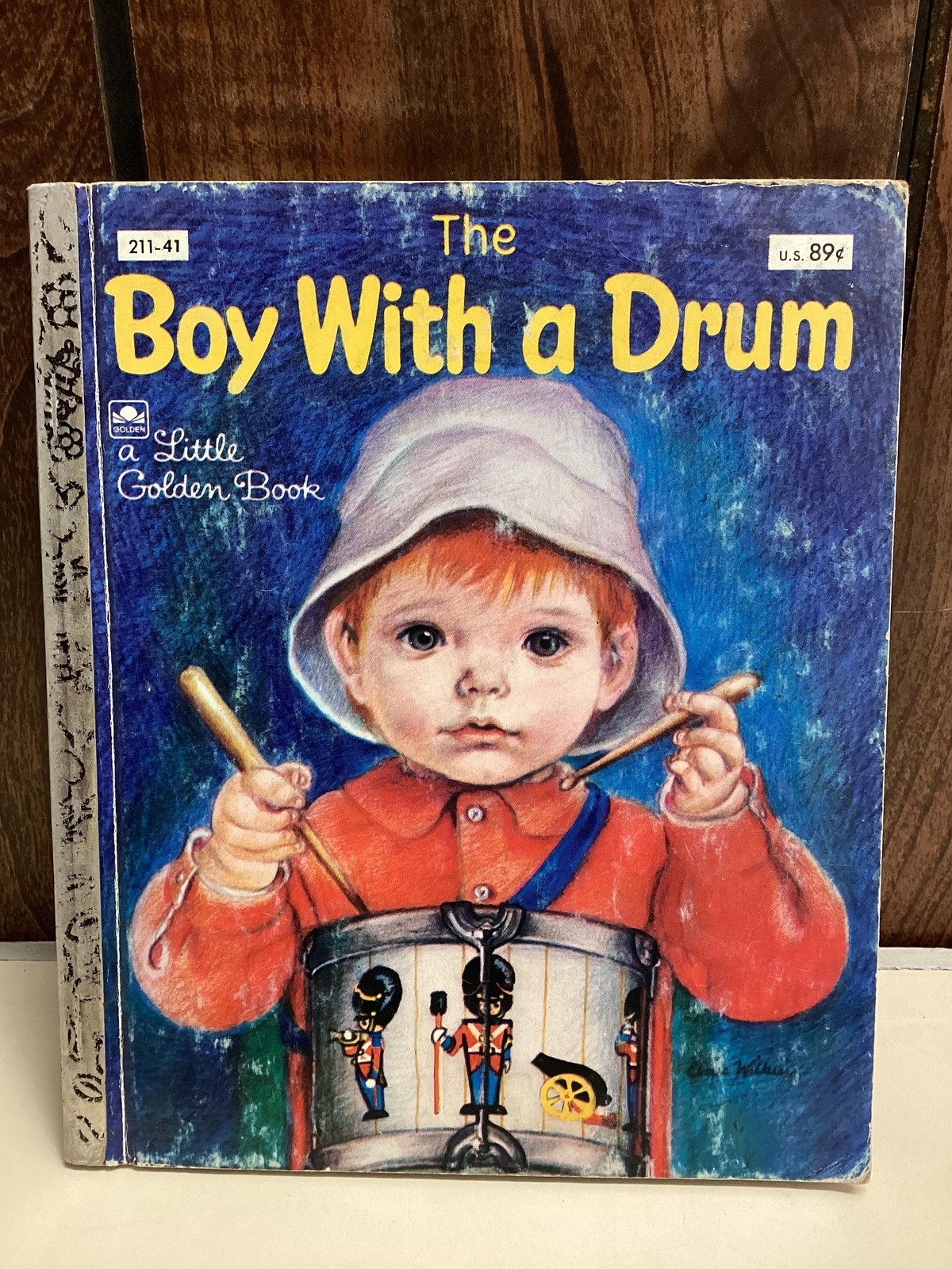 Vintage Little Golden Books Lot 7 Dumbo Mother Goose Trucks Elf Drum Porky
