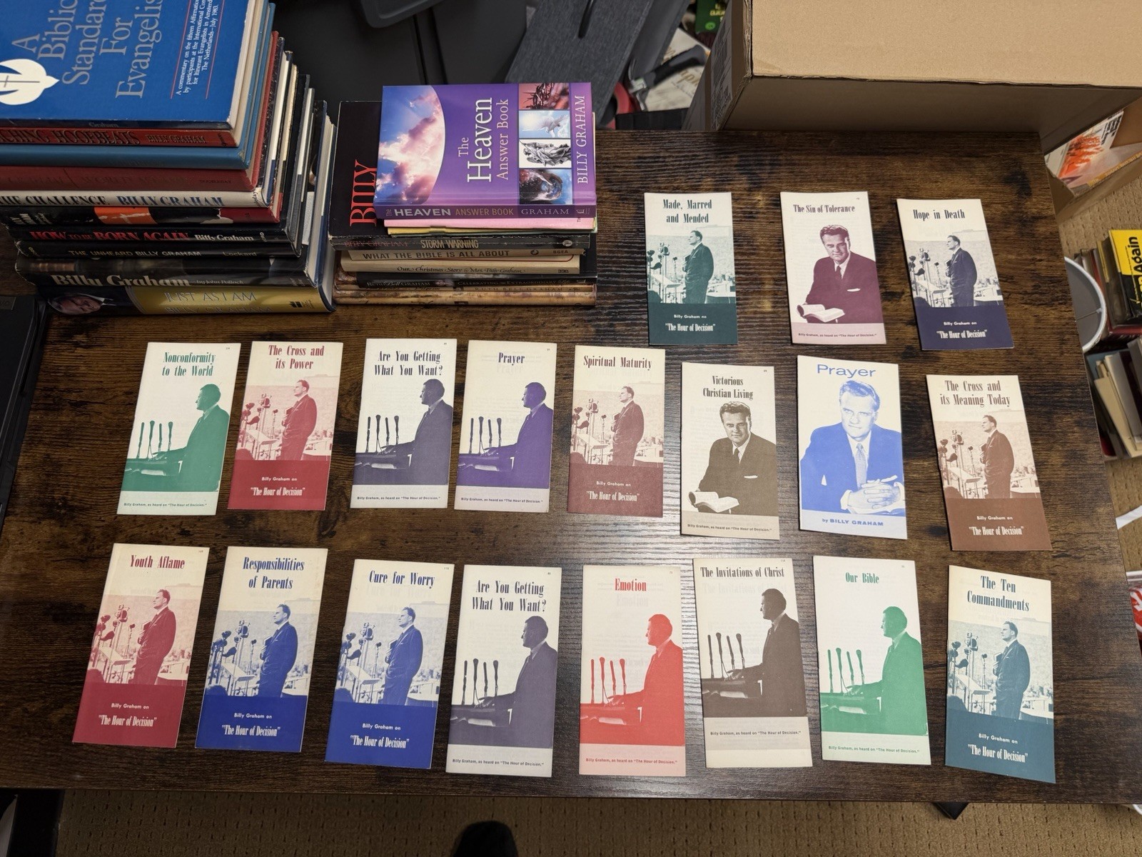 Newer/Vintage Billy & Ruth Graham Book Lot