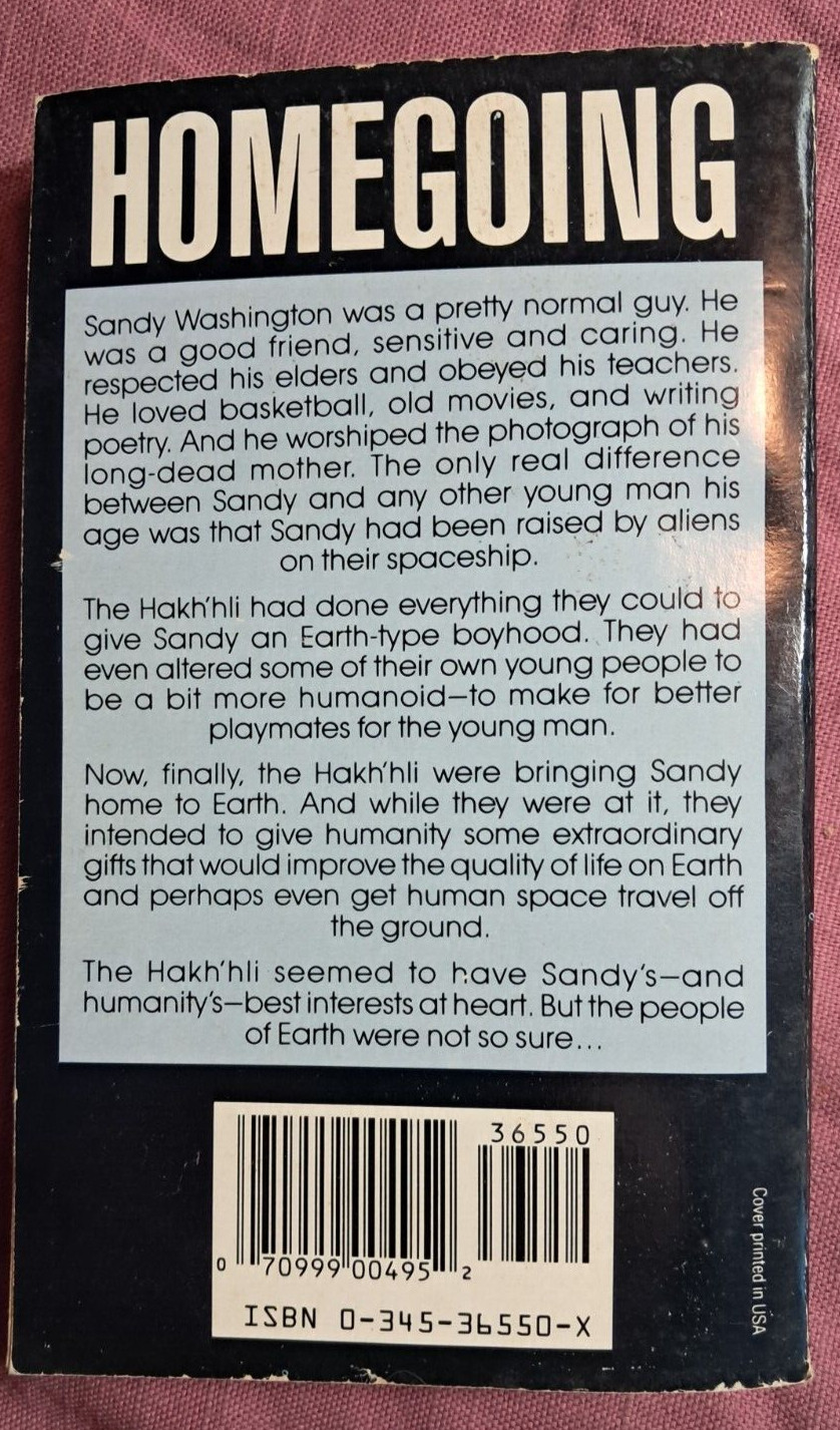 Frederik Pohl Homegoing Del Rey Vintage science fiction Fantasy paperback 1990
