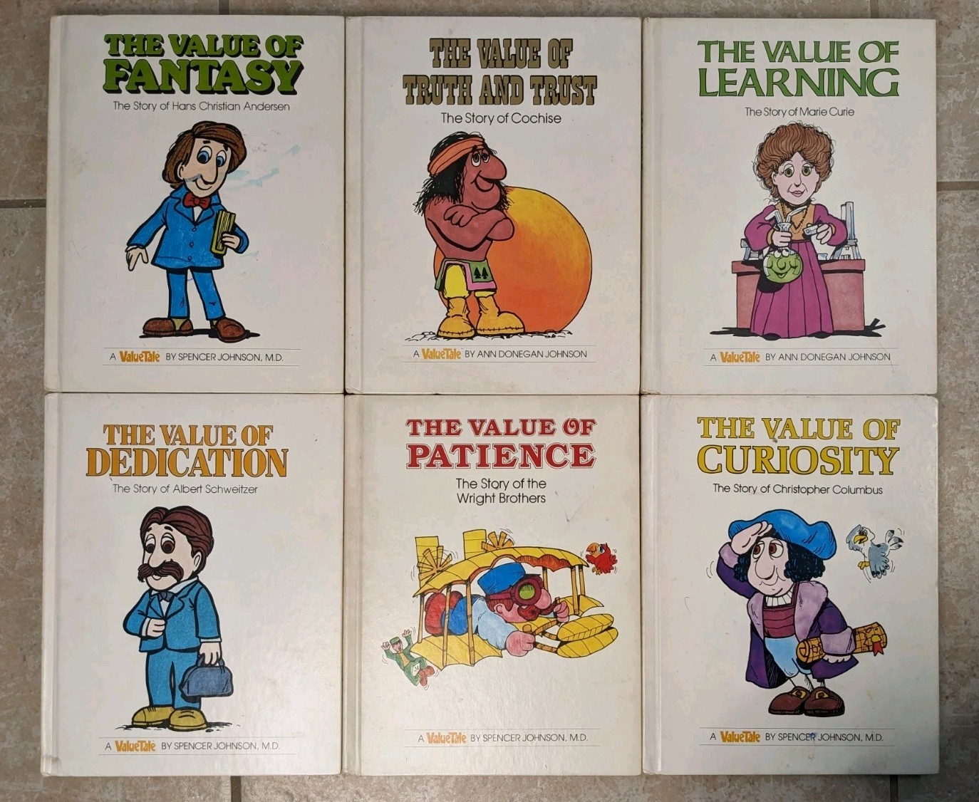 ValueTales Book Lot of 25 Vintage 1970s Hardcover Homeschool Spencer Johnson