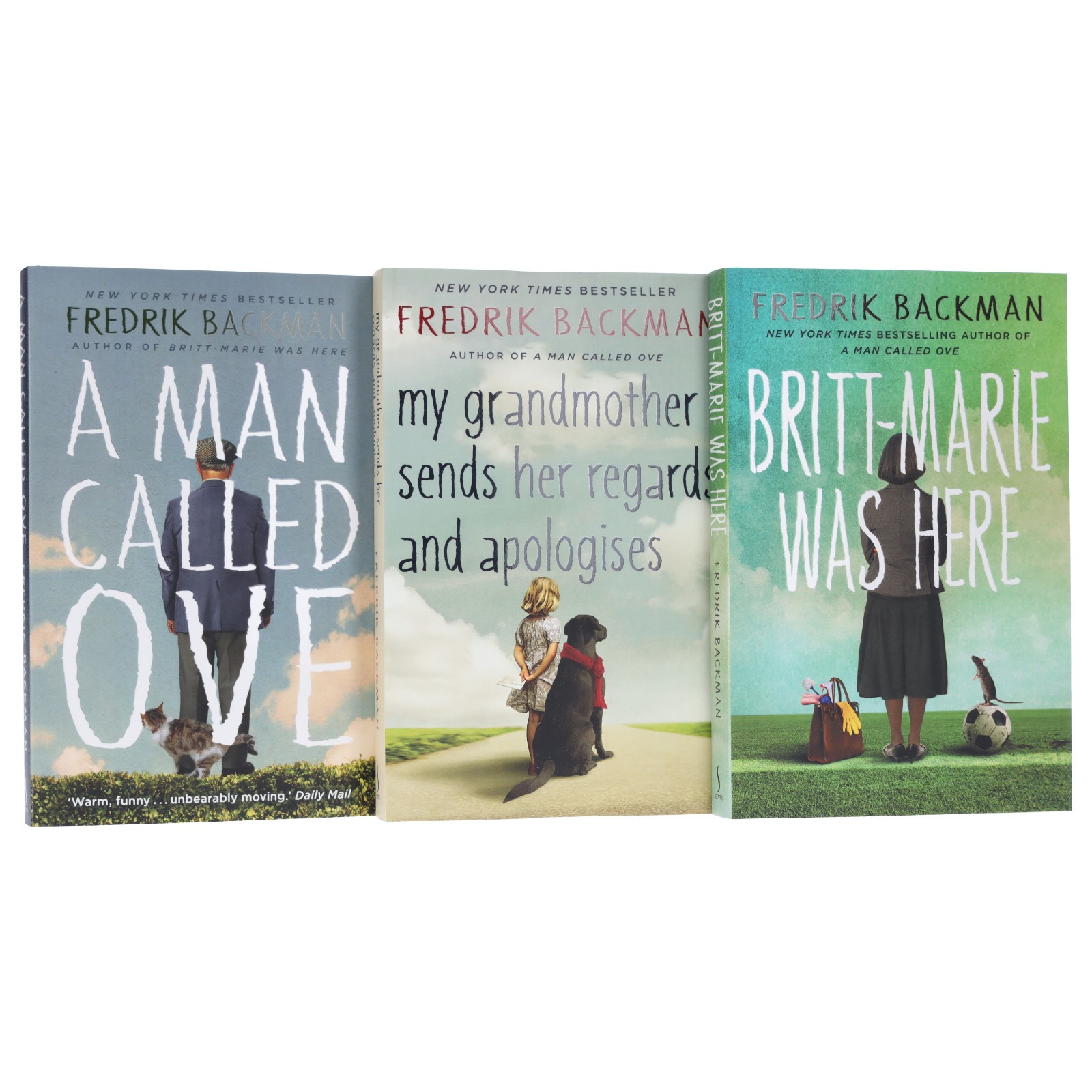 Fredrik Backman 3 Books Collection Set – Fiction – Paperback