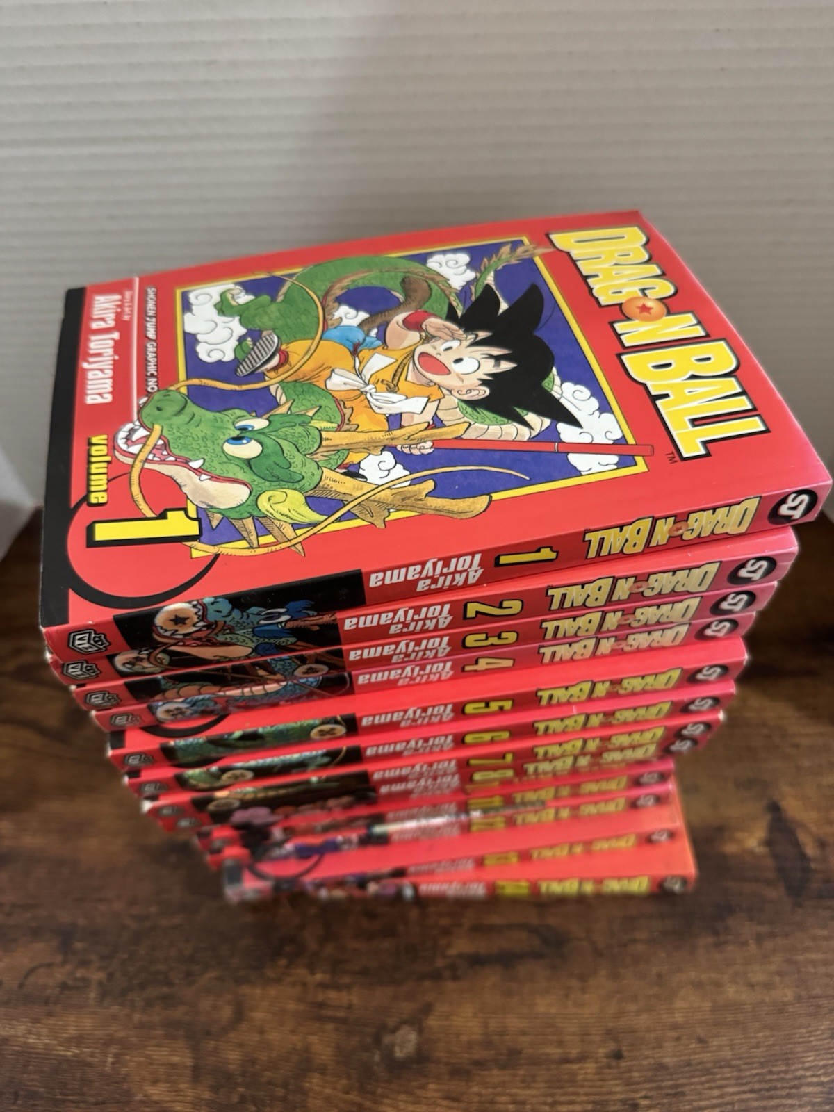 18 Book Dragon Ball Shonen Jump Vol 1-14 Manga Book Set Akira Toriyama Viz Media
