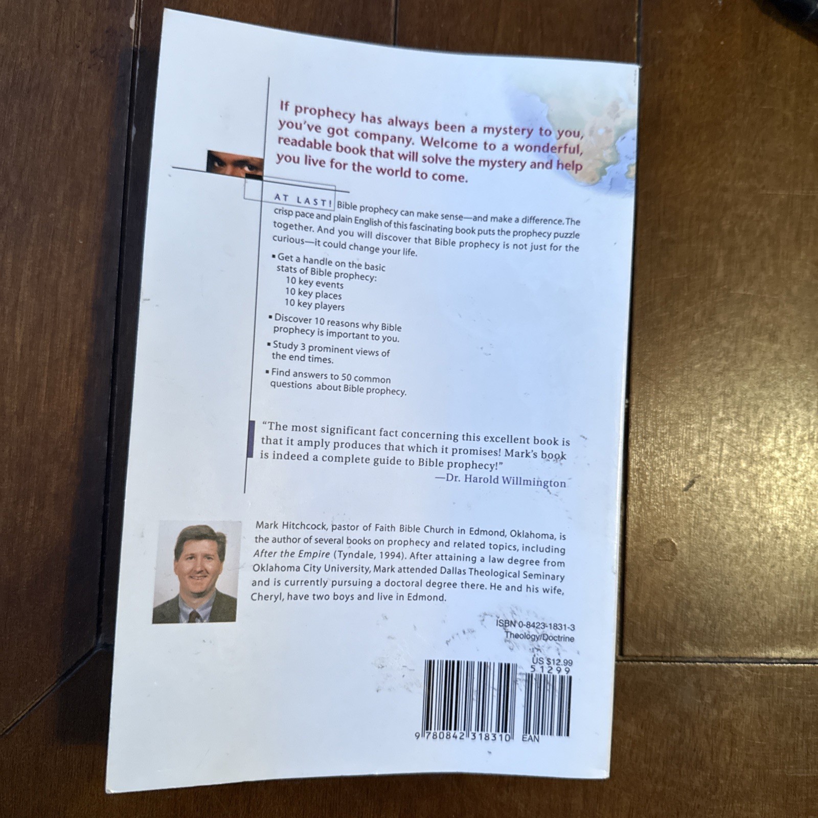 Complete Book of Bible Prophecy by Mark Hitchcock (1999, Perfect)