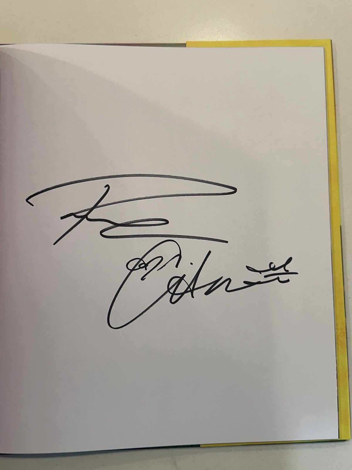 Russell Wilson and Ciara Signed Why Not You? (2022, Hardcover) Autographed #8