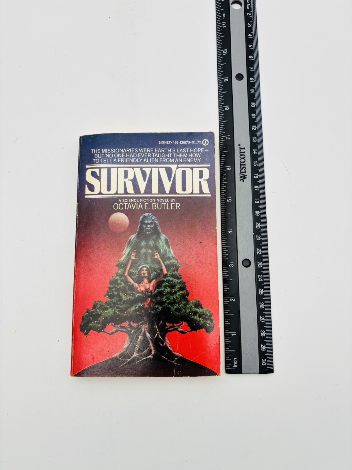 Survivor Octavia E. Butler Signet 1979 1st Printing Rare Paperback CLEAN! VG