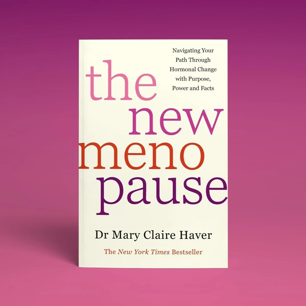 The New Menopause by Dr. Mary Claire Haver – Paperback
