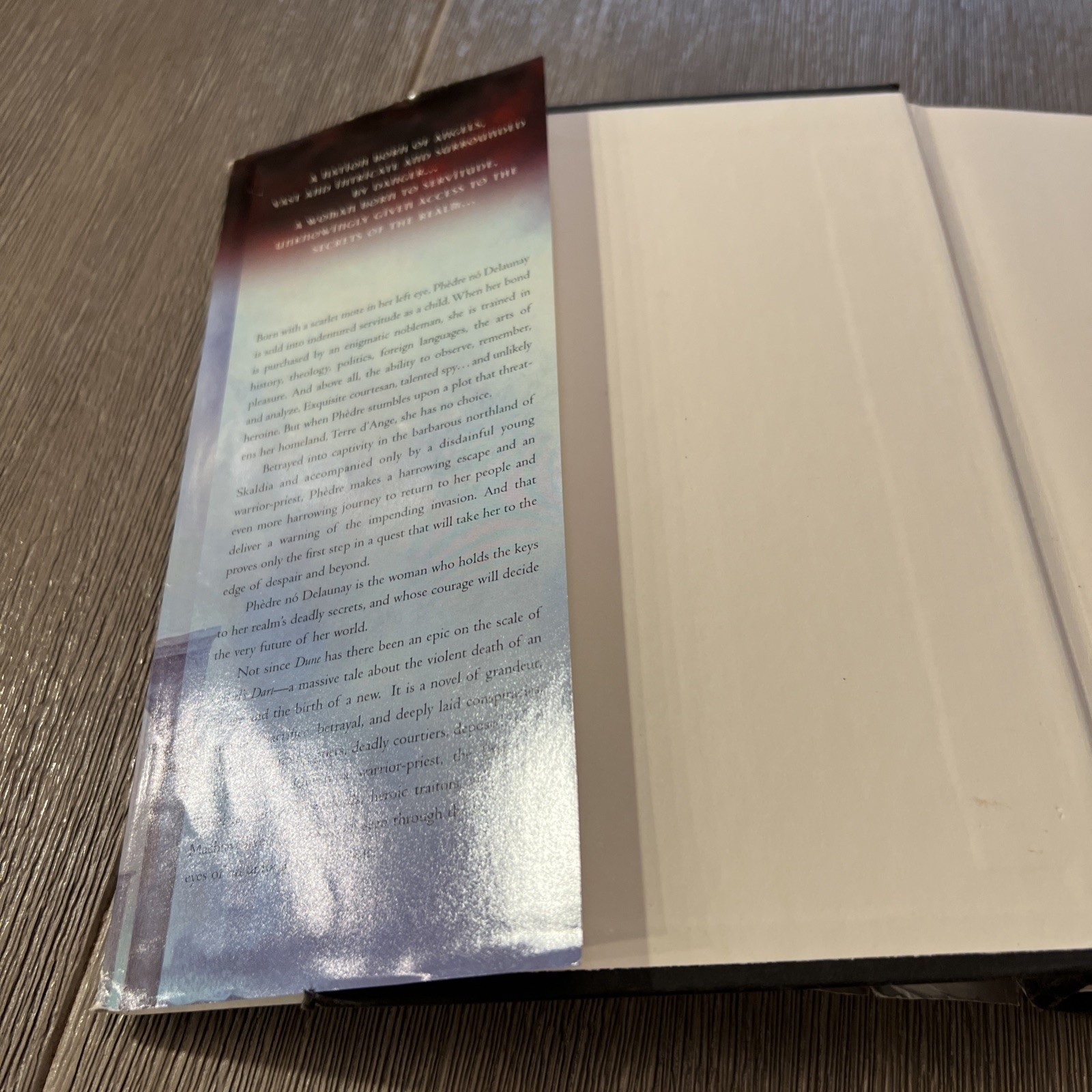 Kushiel’s Dart by Jacqueline Carey (Hardcover) Book Club Edition/BCE