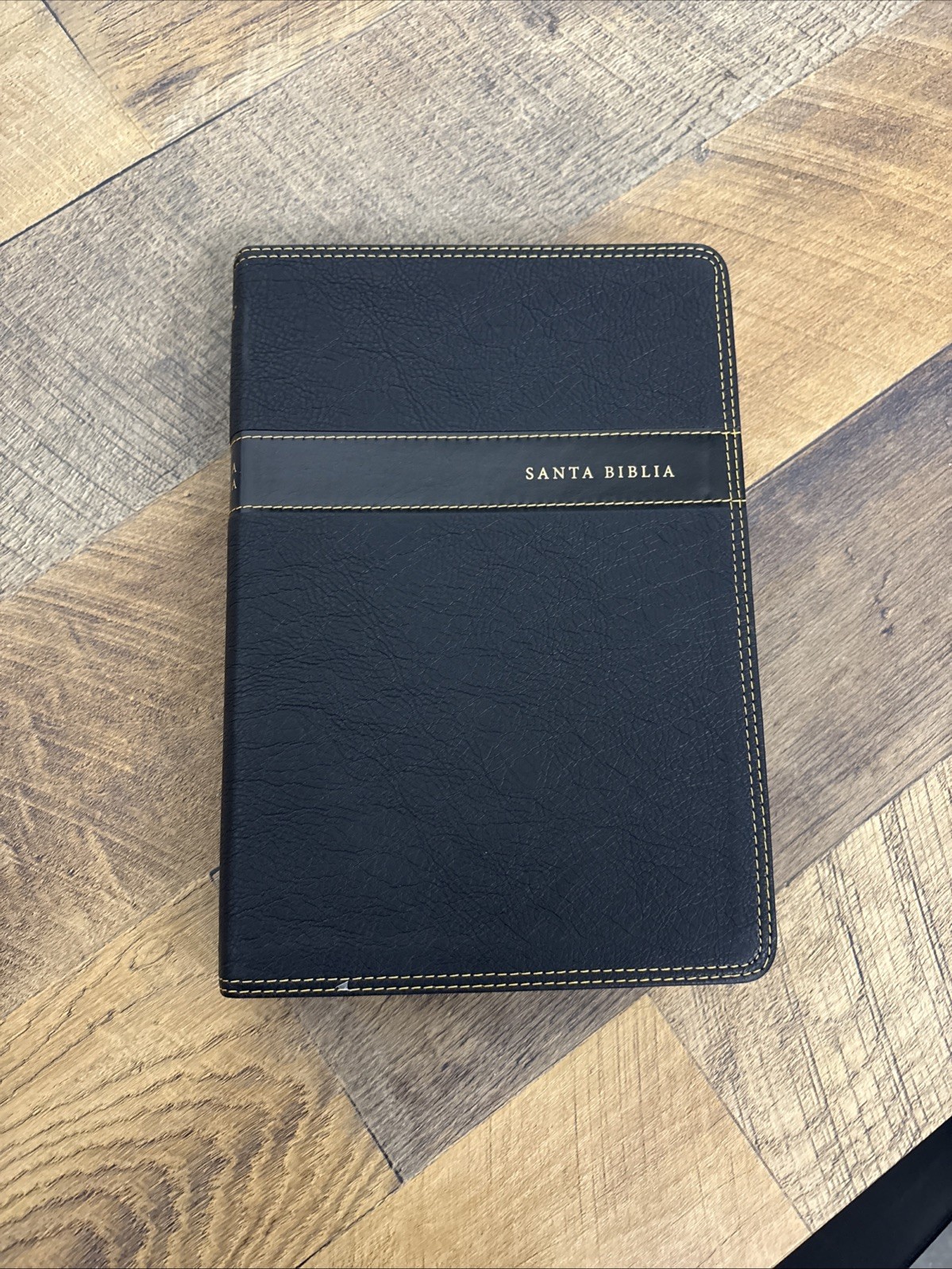 NVI, Santa Biblia, Revisión 2022, Ultrafina, Letra Gigante, Leathersoft, Negro,
