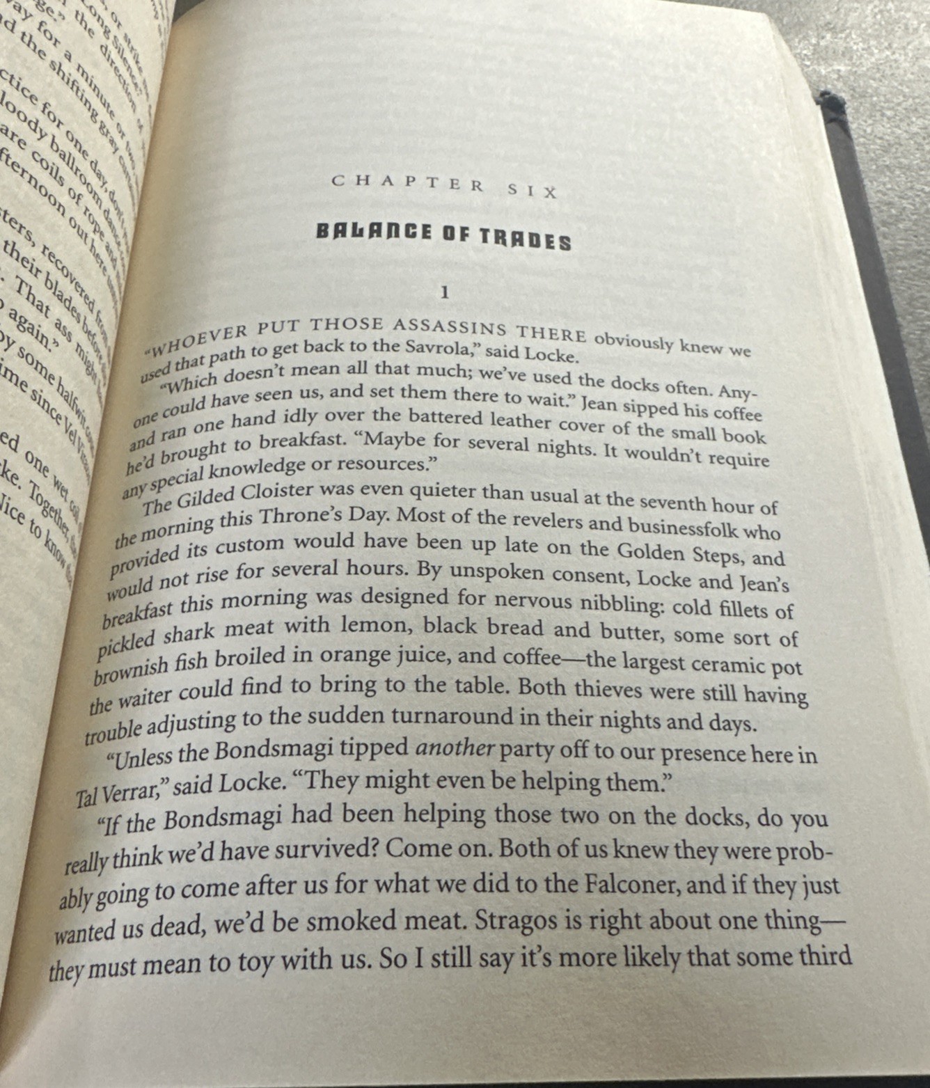 Red Seas Under Red Skies by Scott Lynch (2007) Bantam Spectra Book