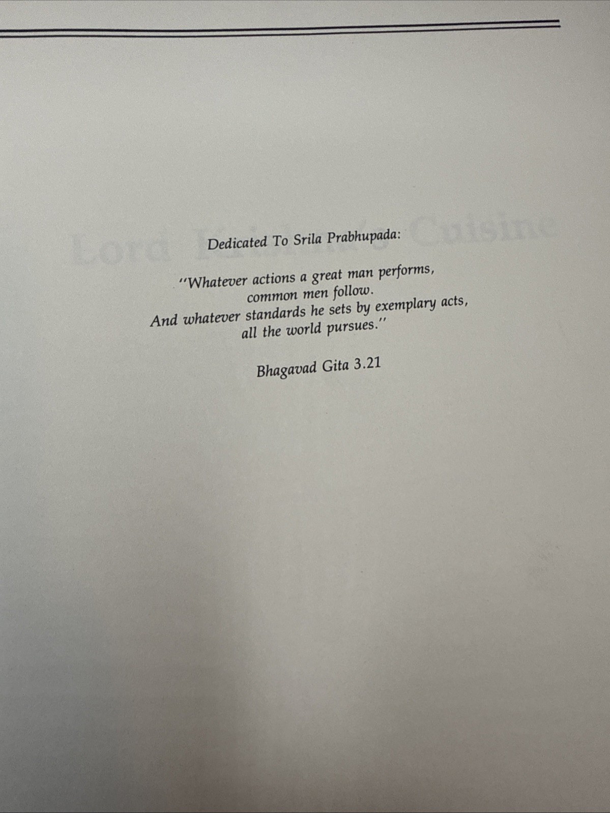 Lord Krishna’s Cuisine: The Art of Indian Vegetarian Cooking, Devi, Yamuna, Acce