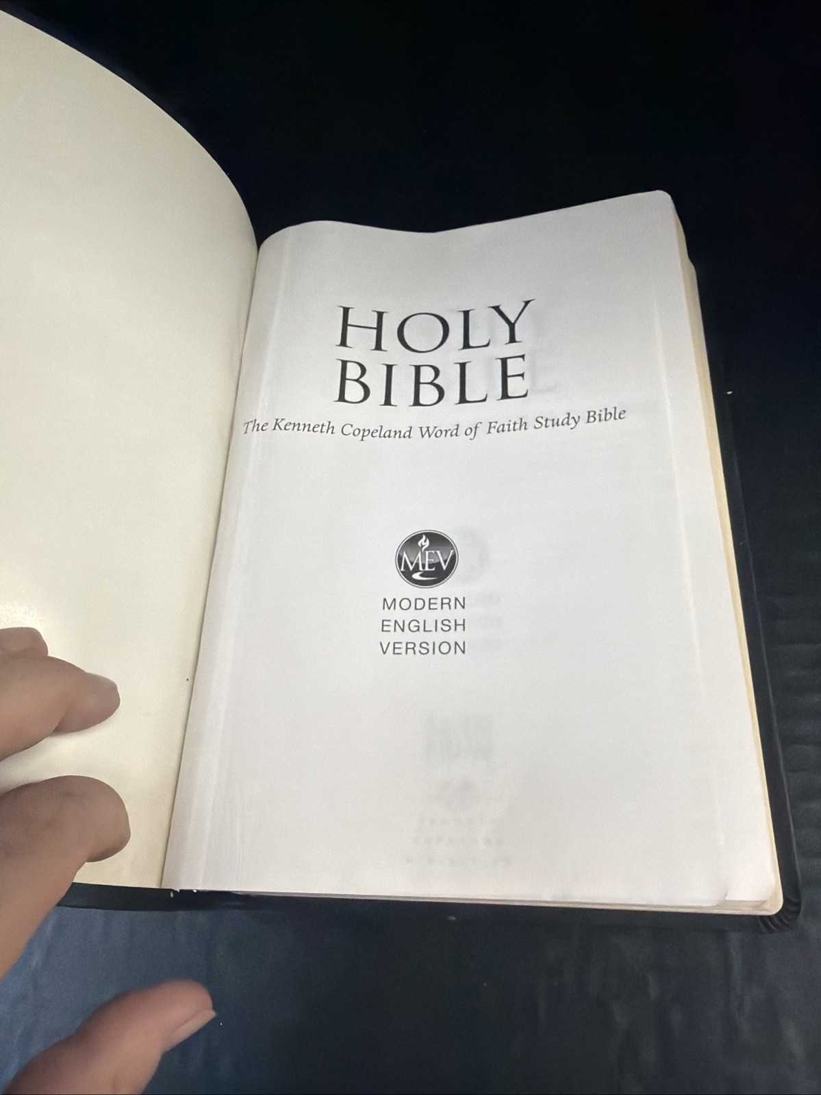 The Kenneth Copeland Word of Faith Study Bible 50 Year Anniversary Edition