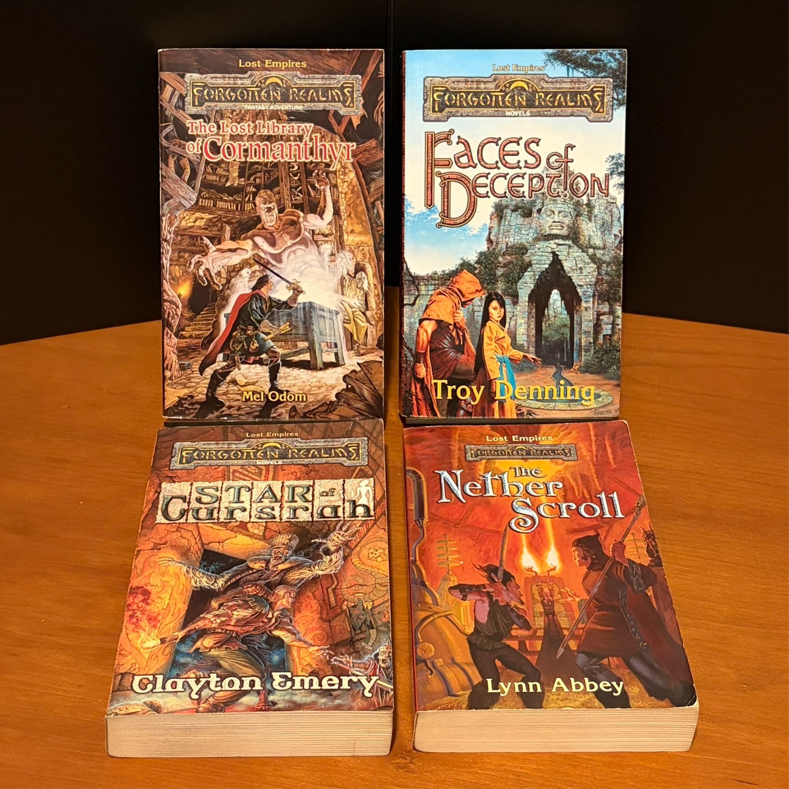 Forgotten Realms: Complete First Edition Lost Empires Series 1-4, D&D PB Lot