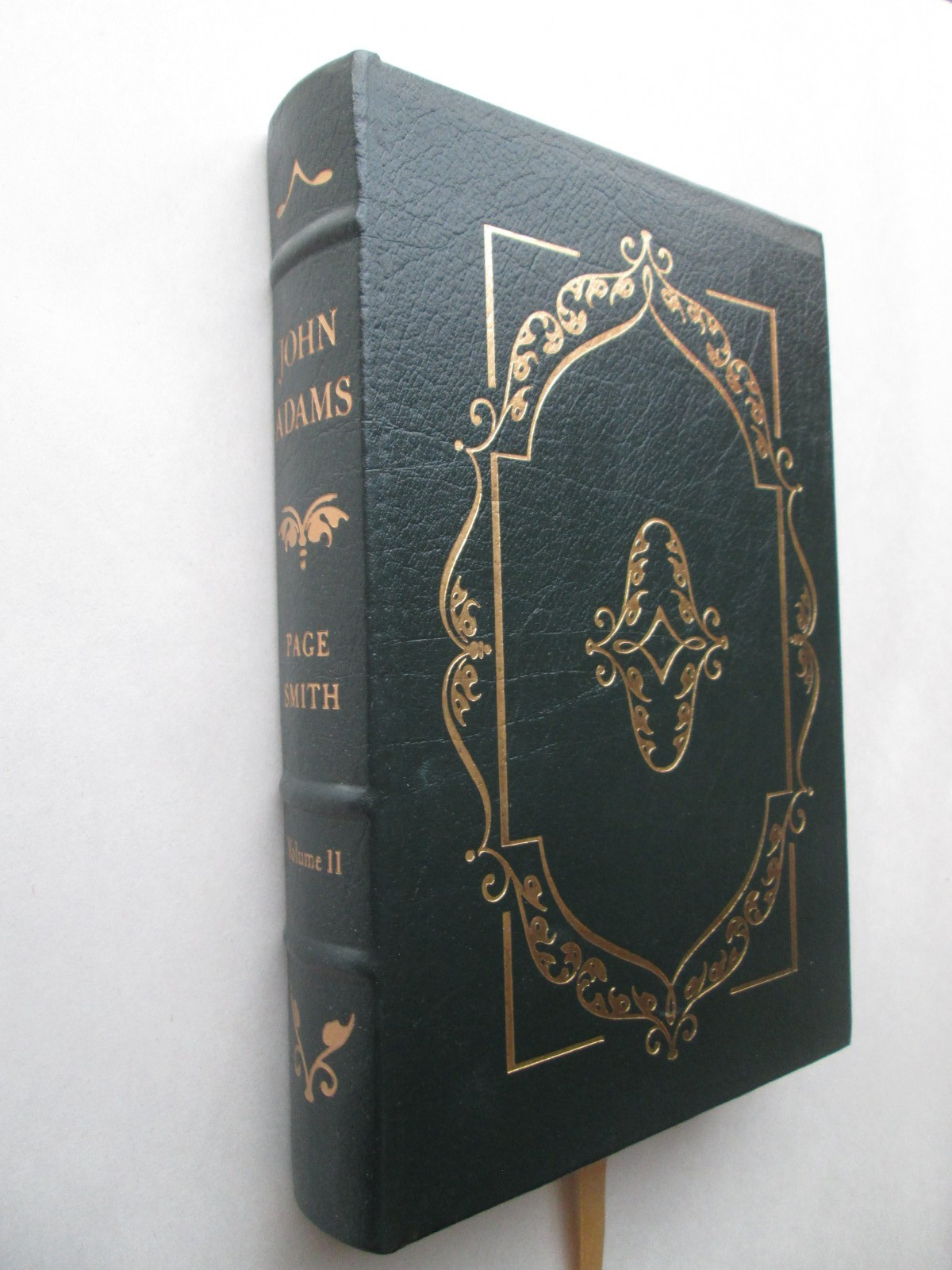 JOHN ADAMS 1784-1826 Volume 2 by Page Smith THE EASTON PRESS Leather Hardcover