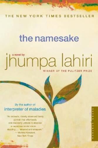 The Namesake: A Novel – Paperback By Lahiri, Jhumpa – GOOD