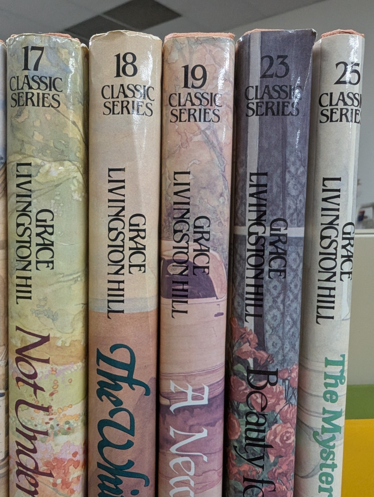 Grace Livingston Hill Revell Classic Series 17 of 25 vols early 1900s G+ 260610