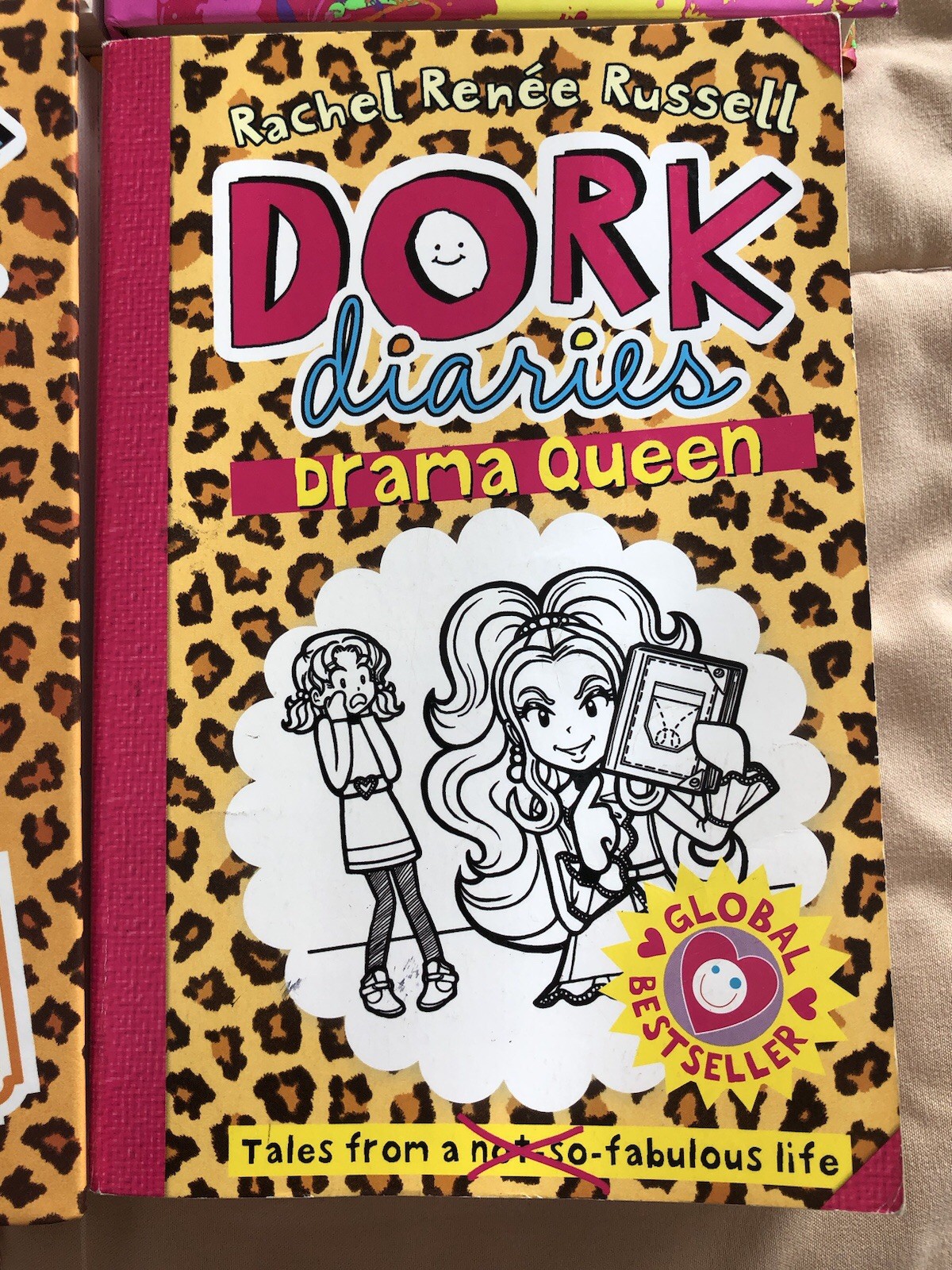 Dork Diaries By Rachel Renee Russell Lot Of 4 Miscellaneous Hardback Books