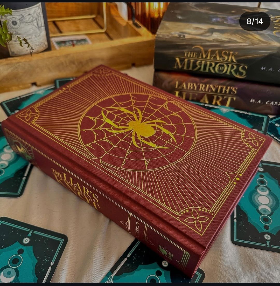 The Broken Binding Mask of Mirrors Set / Rook & Rose By M.A. Carrick – Tier 2