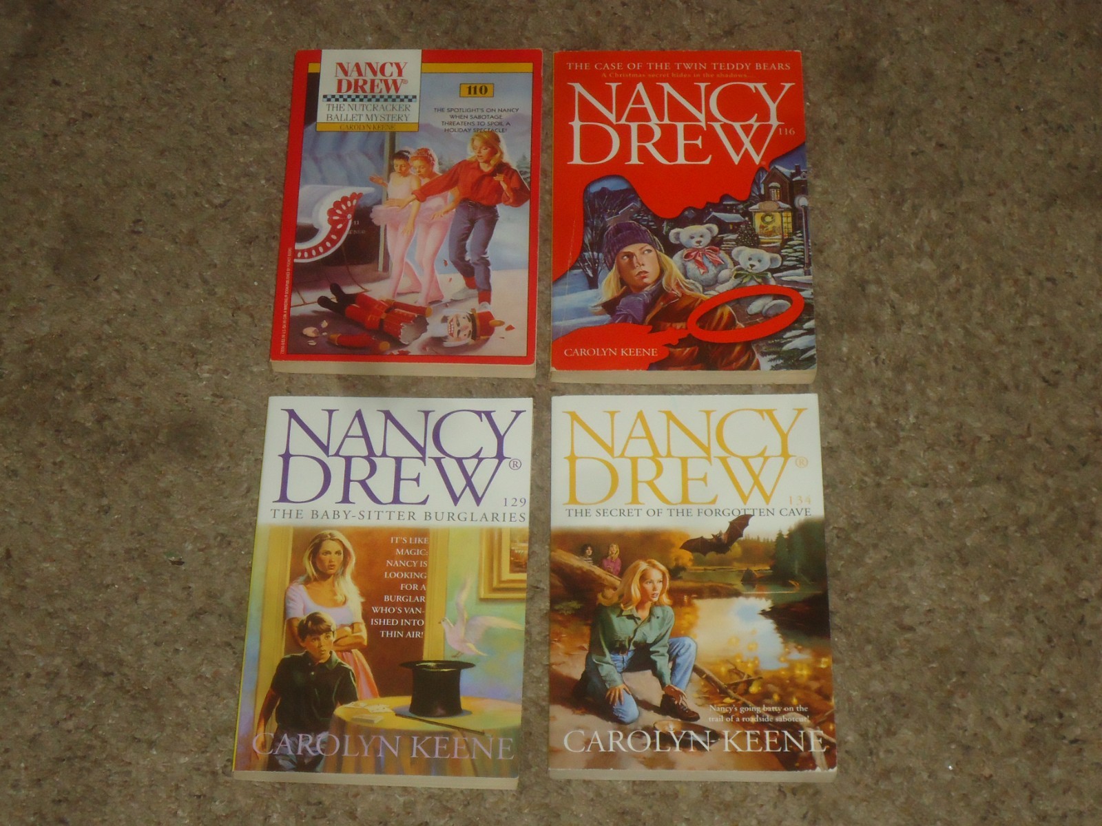 Lot 71 Nancy Drew PB Mystery Books Carolyn Keene
