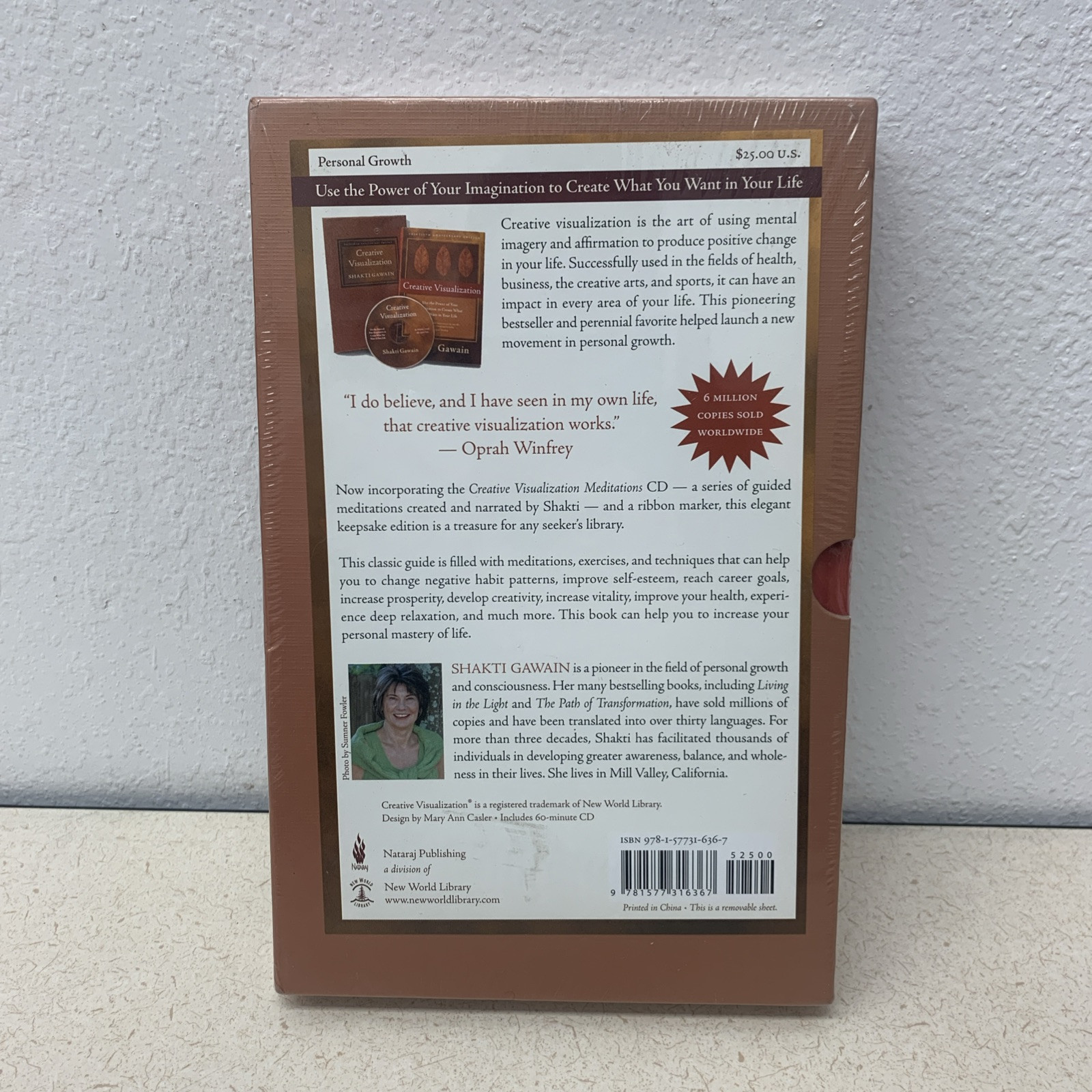 NEW Creative Visualization: Use the Power of Your Imagination Book + CD slipcase